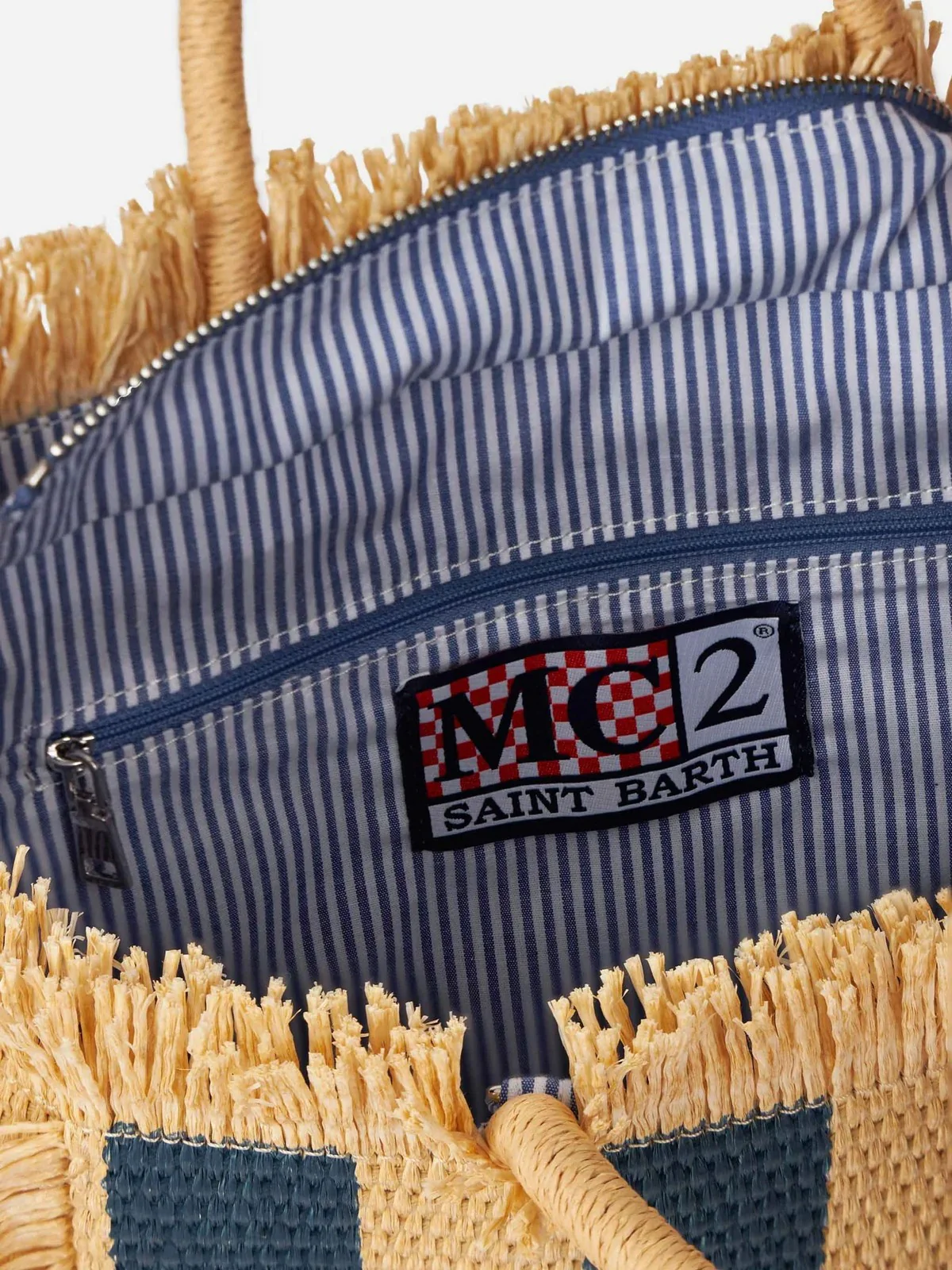 MC2 SAINT BARTH Borsa Donna  COLETTE STRAW N 01467H STRIPES POP V 61 - Image 5