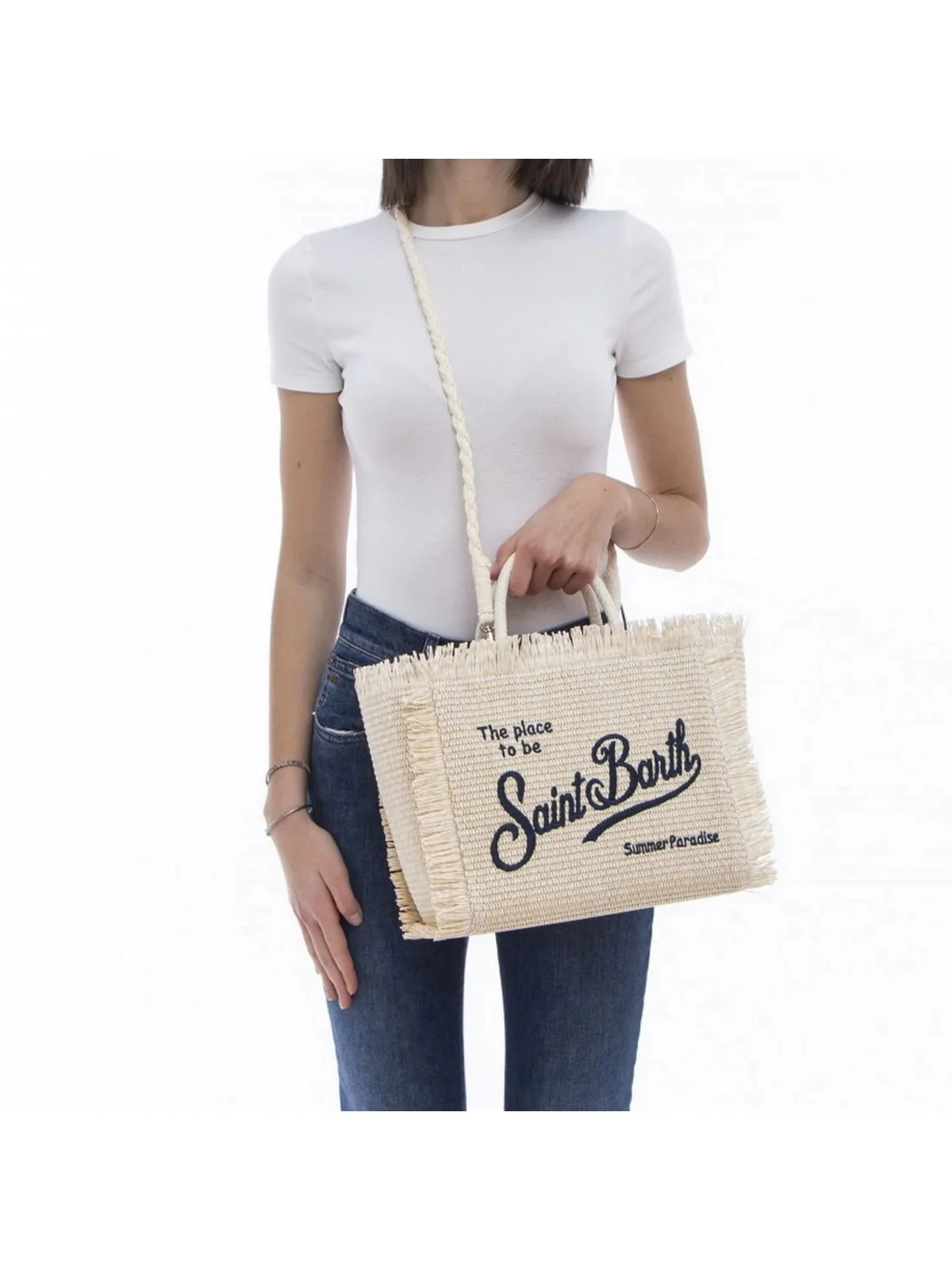 MC2 SAINT BARTH Borsa Donna COLETTE STRAW N 01503H 1061 EMB - Image 4