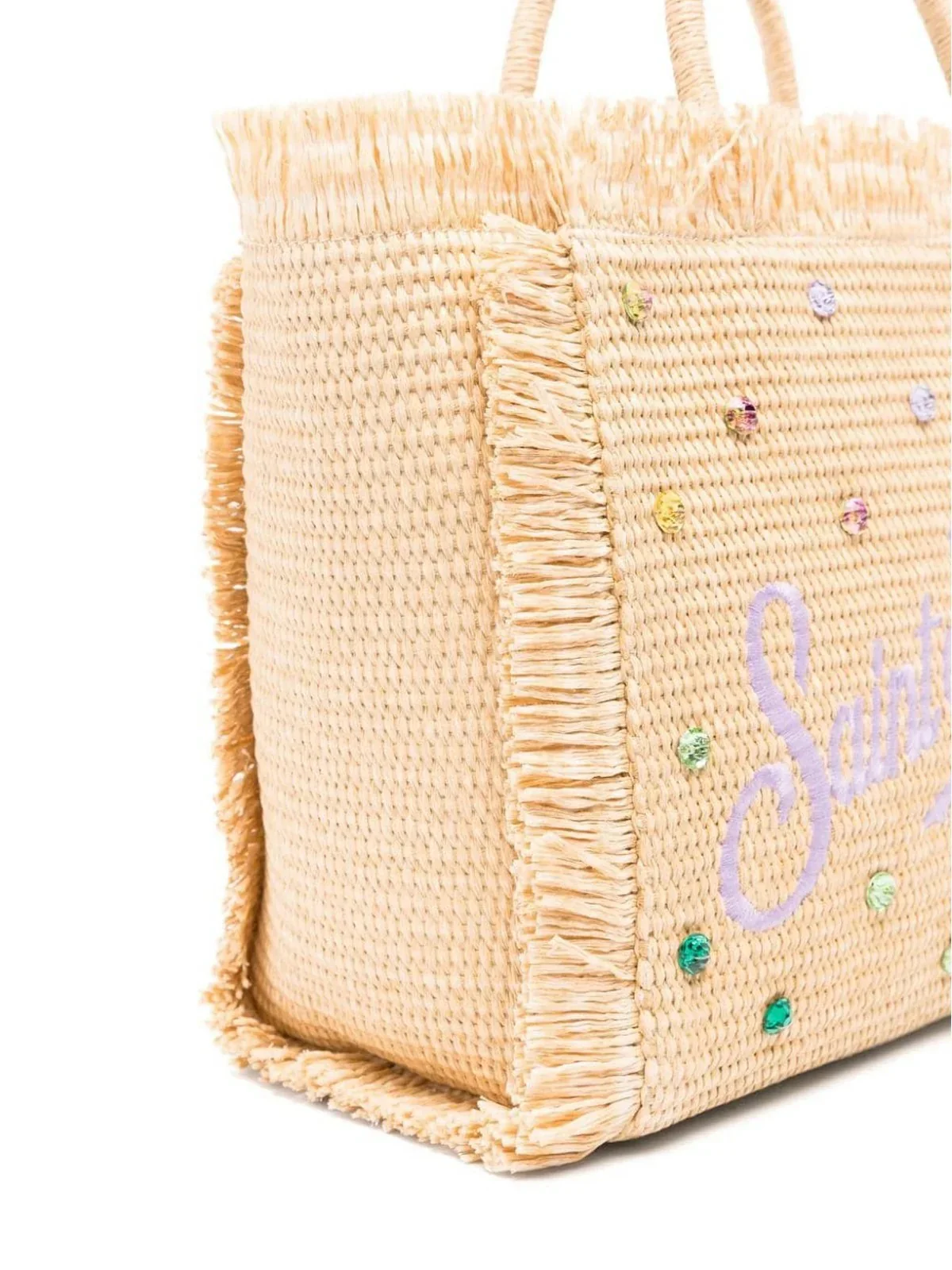 MC2 SAINT BARTH Borsa Donna  COLETTE STRAW N 02748L STRASS MULTI 10 EMB - Image 4