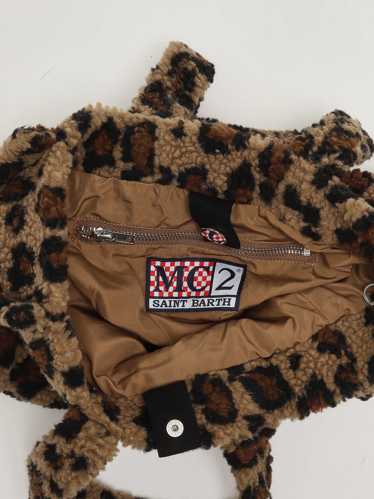 MC2 SAINT BARTH Borsa Donna  COLETTE TEDDY 01475I LEOPARD 1218 EMB - Image 3