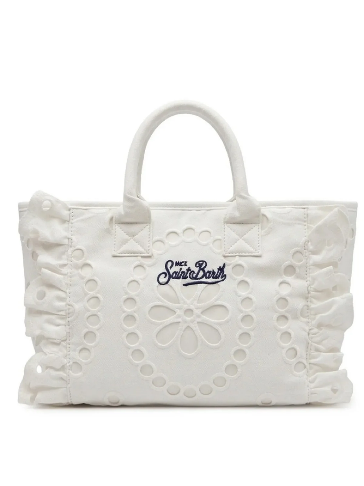 MC2 SAINT BARTH Borsa Donna  COLETTE VOLANT N 00389L Bianco - Image 3