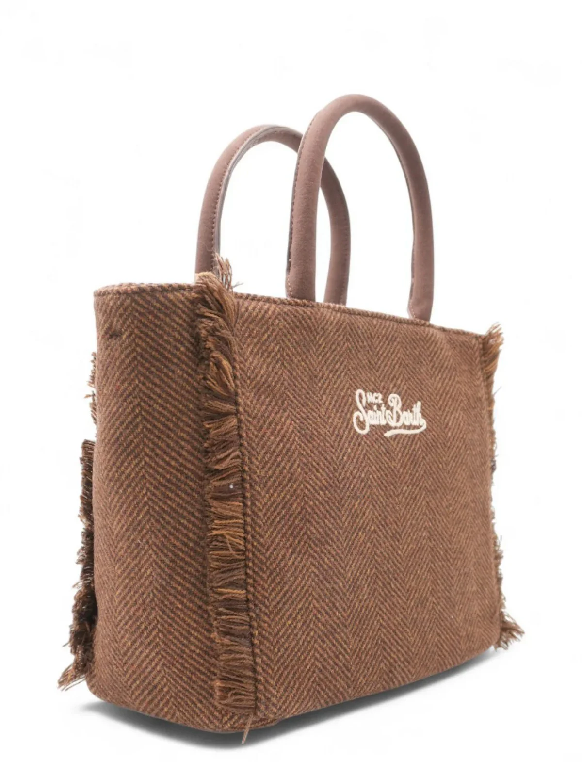 MC2 SAINT BARTH Borsa Donna  COLETTE WOOL 01352I HERRINGBONE 18 EMB - Image 4