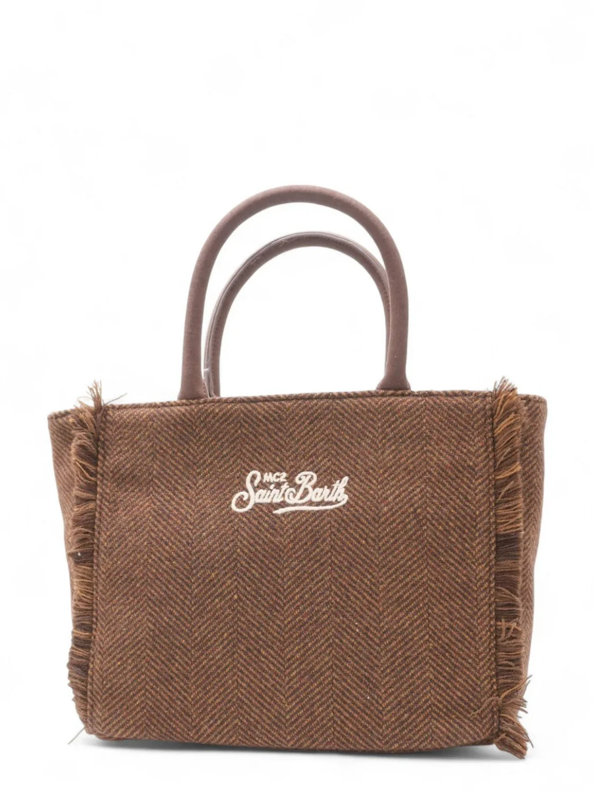 MC2 SAINT BARTH Borsa Donna  COLETTE WOOL 01352I HERRINGBONE 18 EMB - Image 5