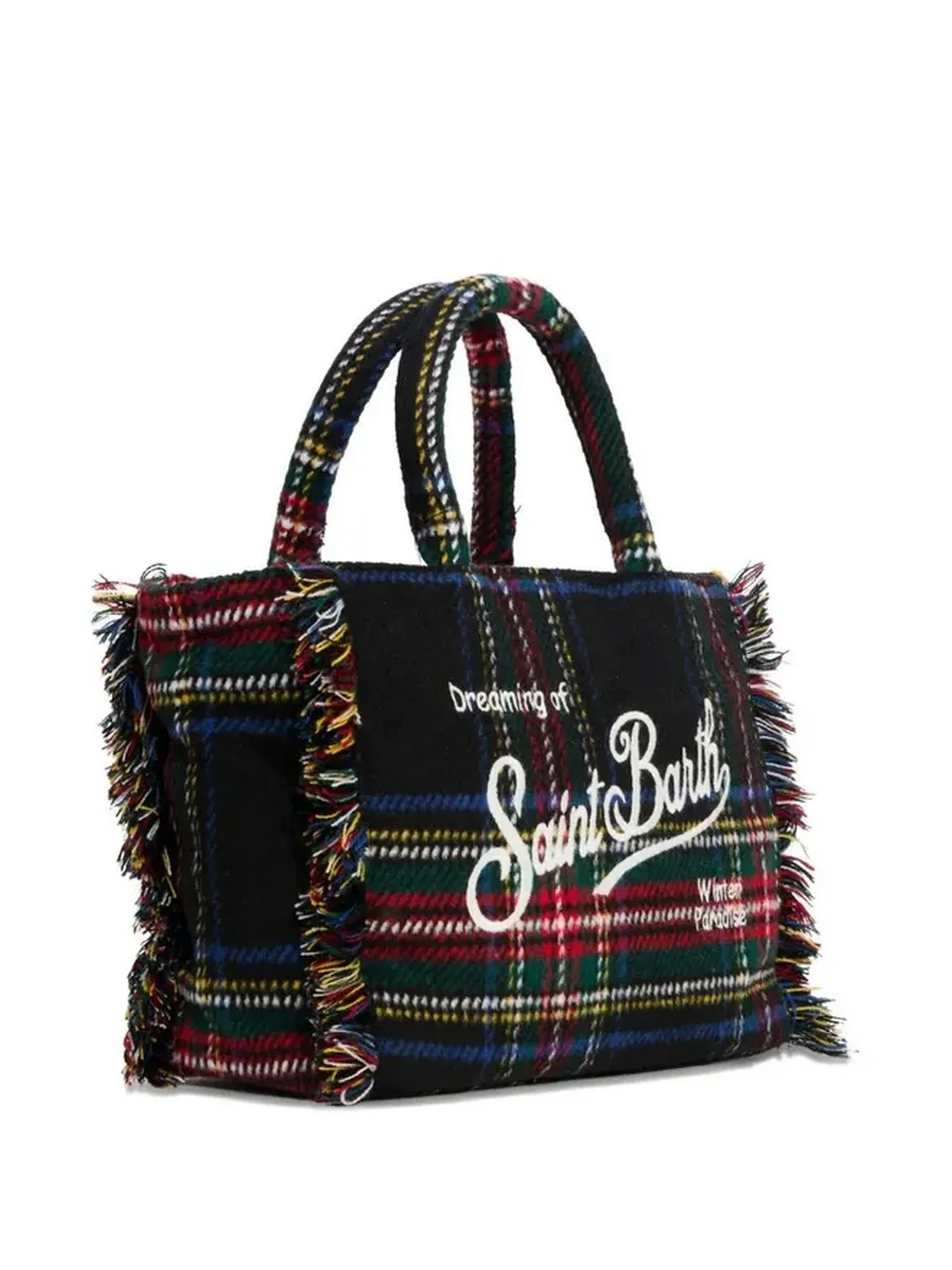 MC2 SAINT BARTH Borsa Donna COLETTE WOOL 01363I TARTAN 61 EMB - Image 2