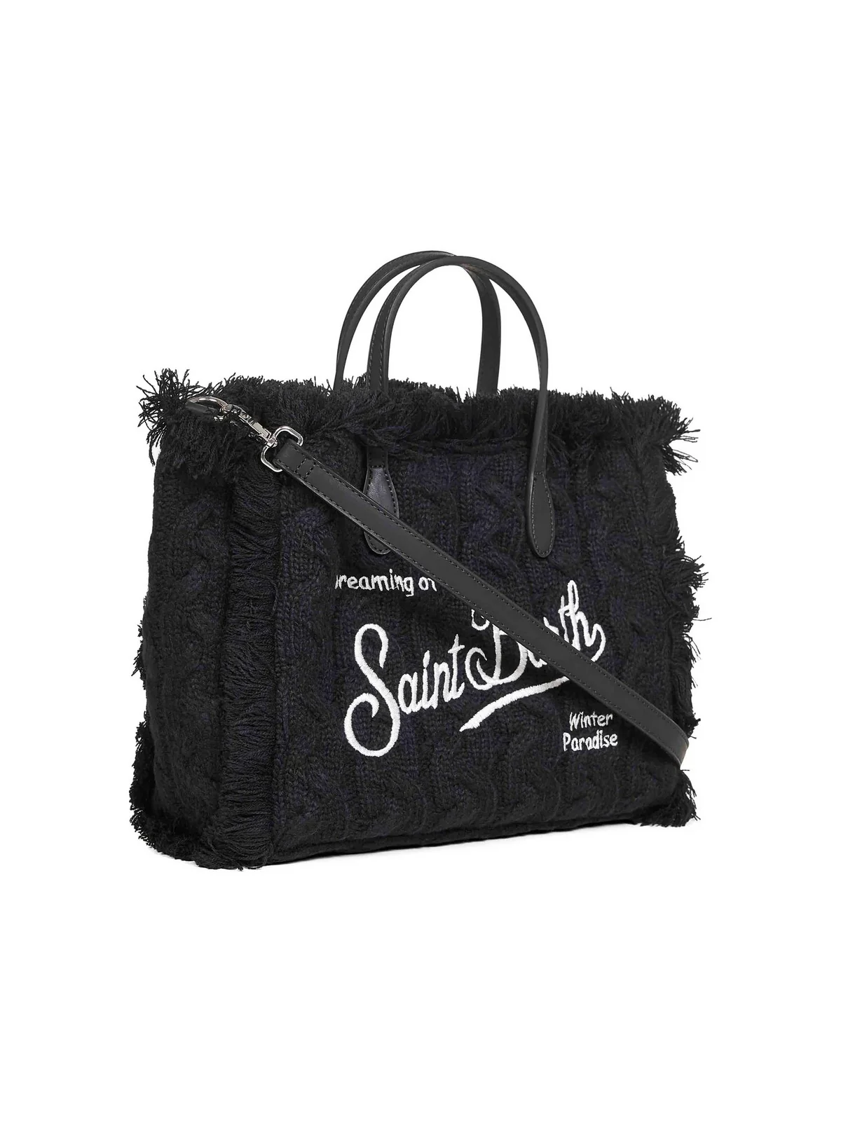 MC2 SAINT BARTH Borsa Donna COLETTE WOOL BRAID 01341I 00AR EMB - Image 2