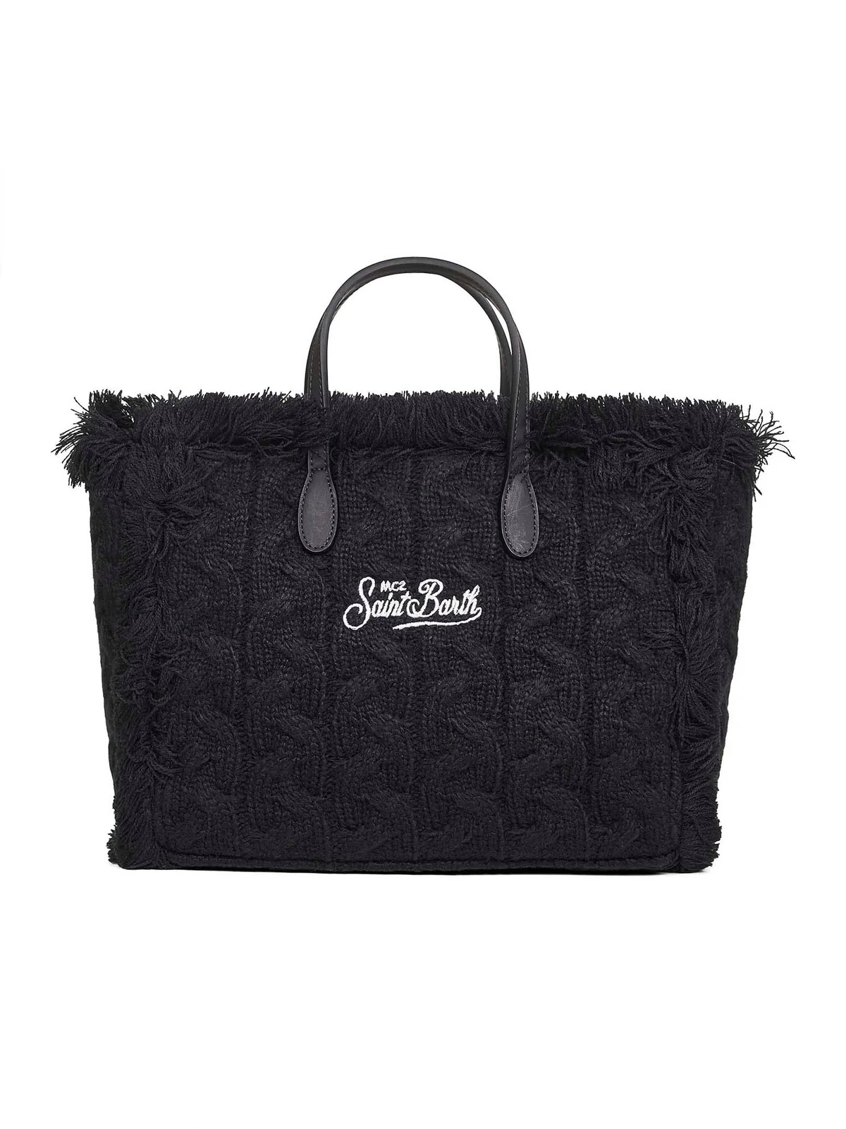 MC2 SAINT BARTH Borsa Donna COLETTE WOOL BRAID 01341I 00AR EMB - Image 3