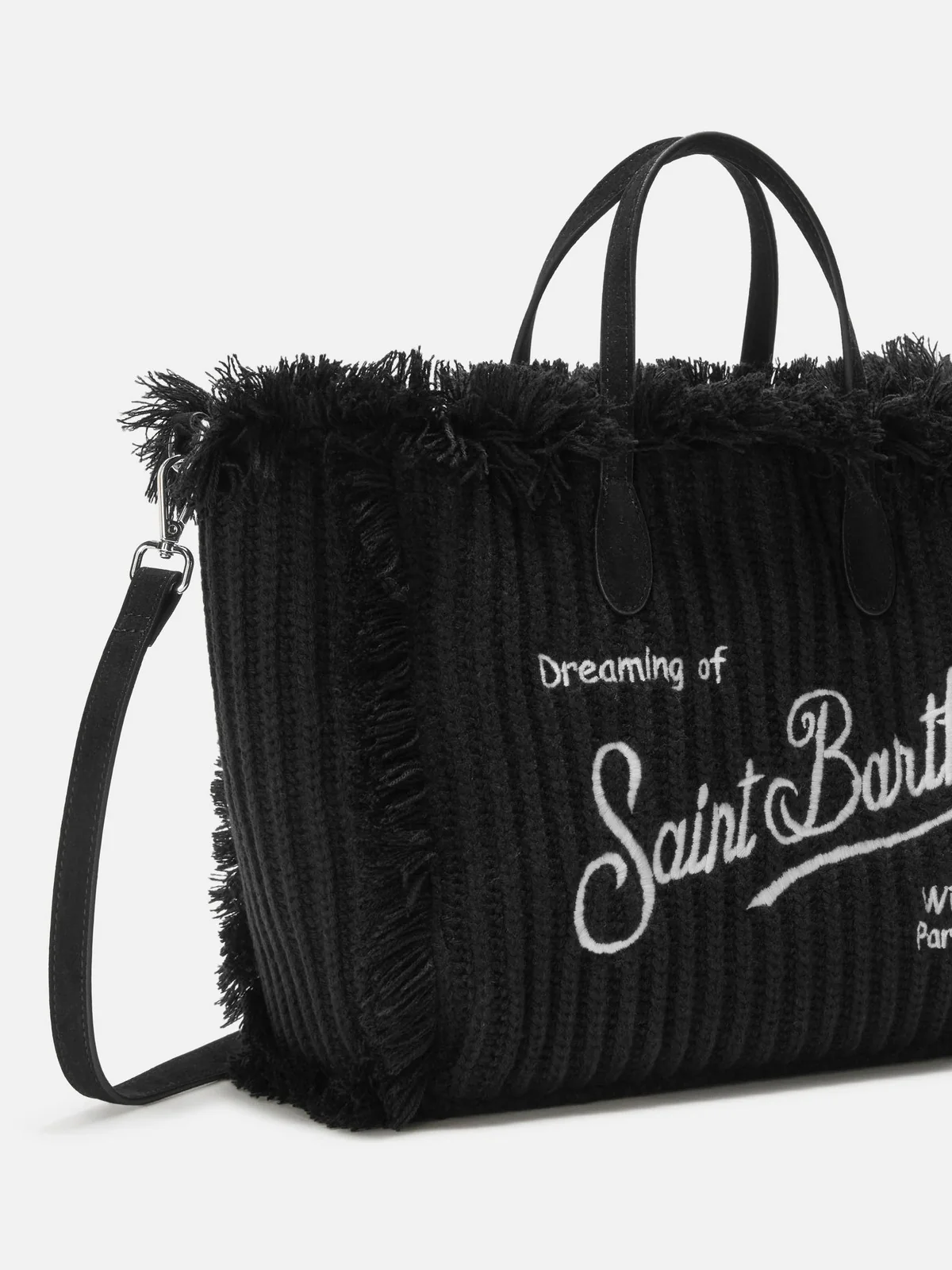 MC2 SAINT BARTH Borsa Donna  COLETTE WOOL RIB 00207I 00 EMB - Image 3