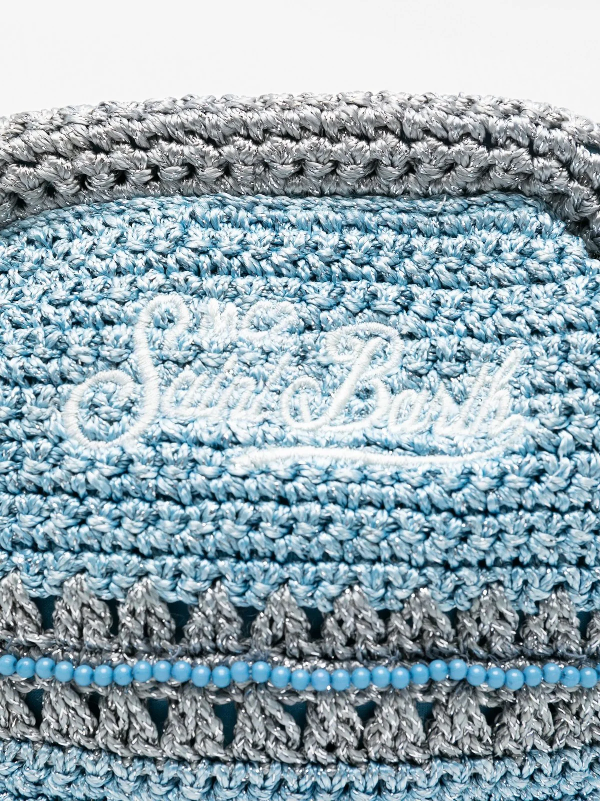 MC2 SAINT BARTH Borsa Donna  CROCHET POUCH N 09556L LUREX 3133 EMB - Image 4