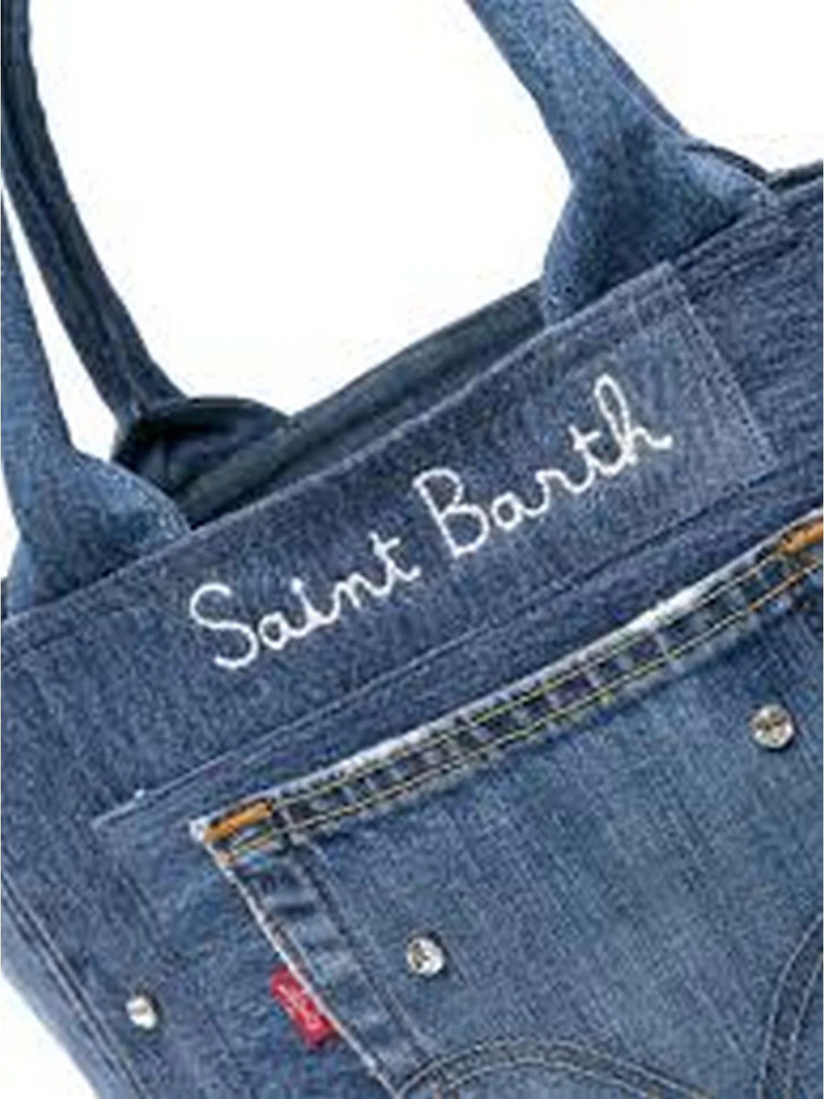 MC2 SAINT BARTH Borsa Donna  DAKOTA BAG 00509F Blu - Image 2