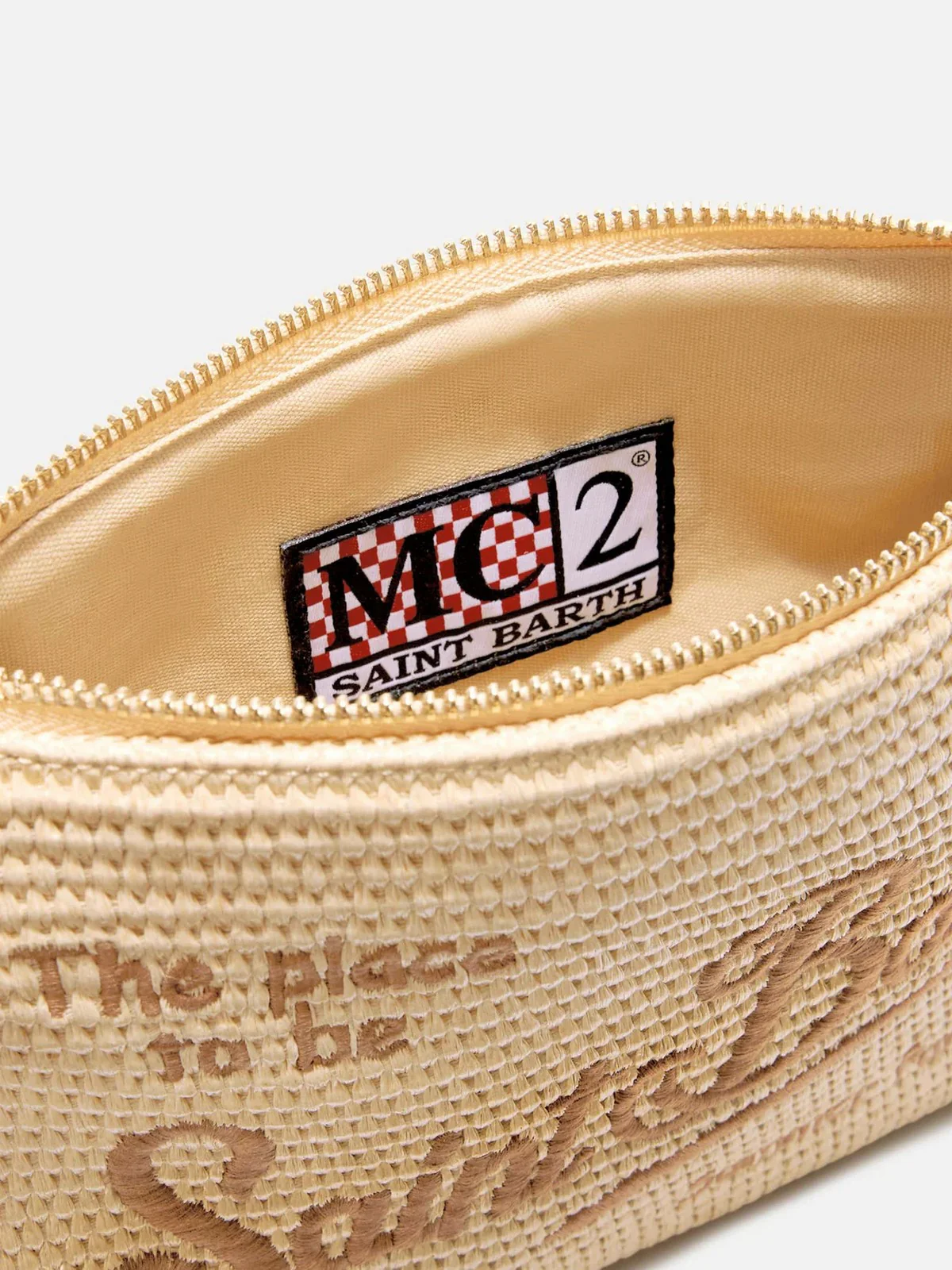 MC2 SAINT BARTH Borsa Donna PARISIENNE STRAW 00368L 1118 EMB - Image 4