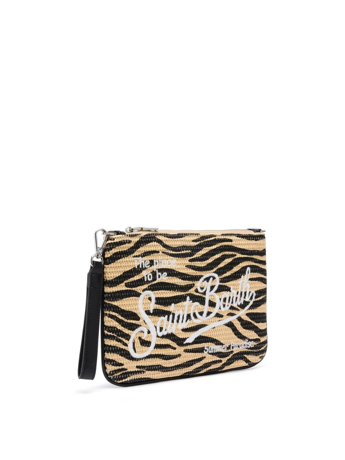 MC2 SAINT BARTH Borsa Donna  PARISIENNE STRAW 02765L ZEBRA 1100 EMB - Image 4