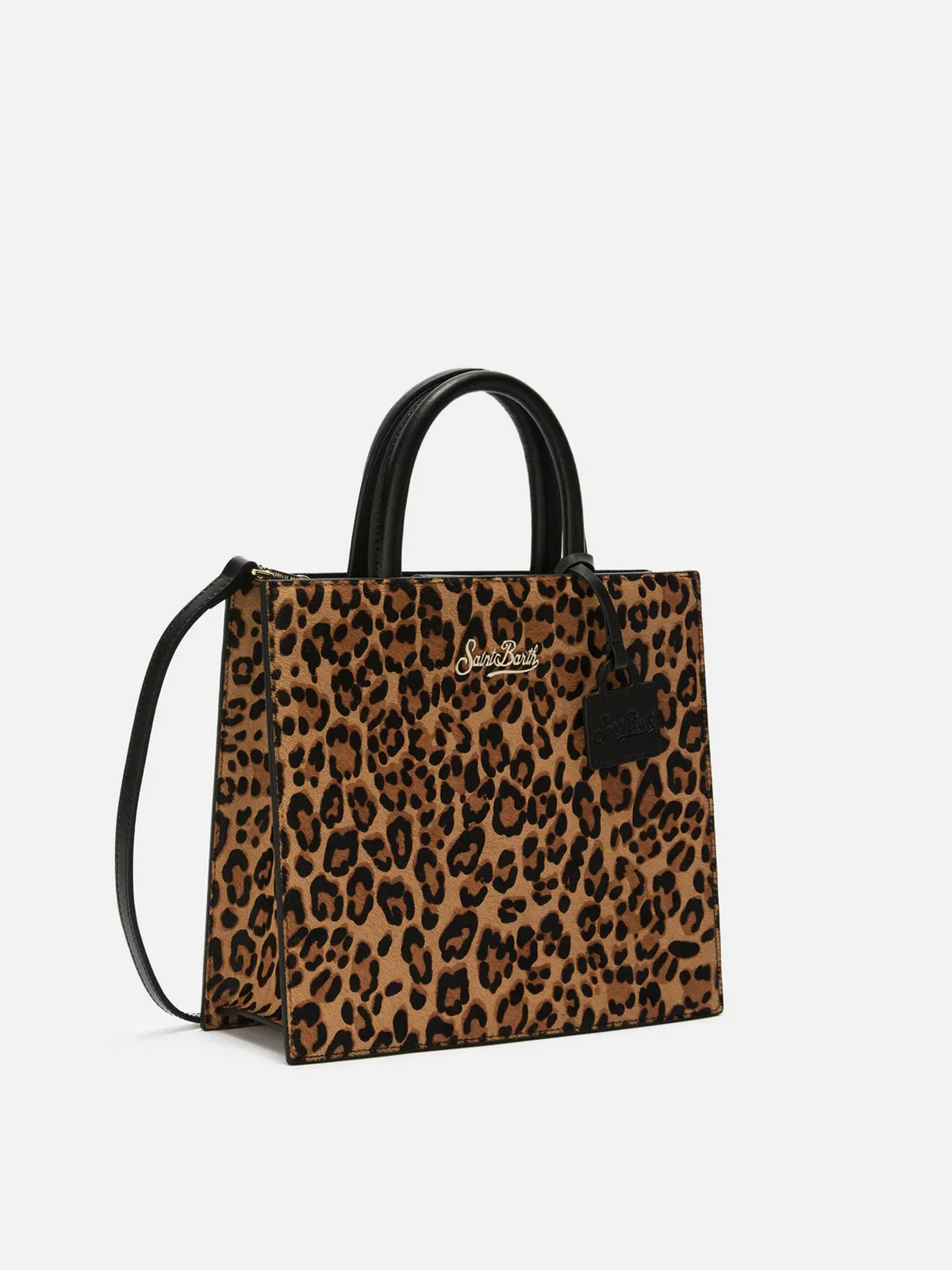 MC2 SAINT BARTH Borsa Donna SHOP BAG MIDI 00501I LEO BRUSHED LEATHER 18 - Image 3