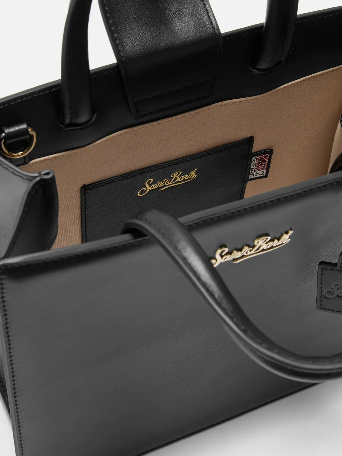 MC2 SAINT BARTH Borsa Donna  SHOP BAG MIDI 01721L LEATHER 00 - Image 4