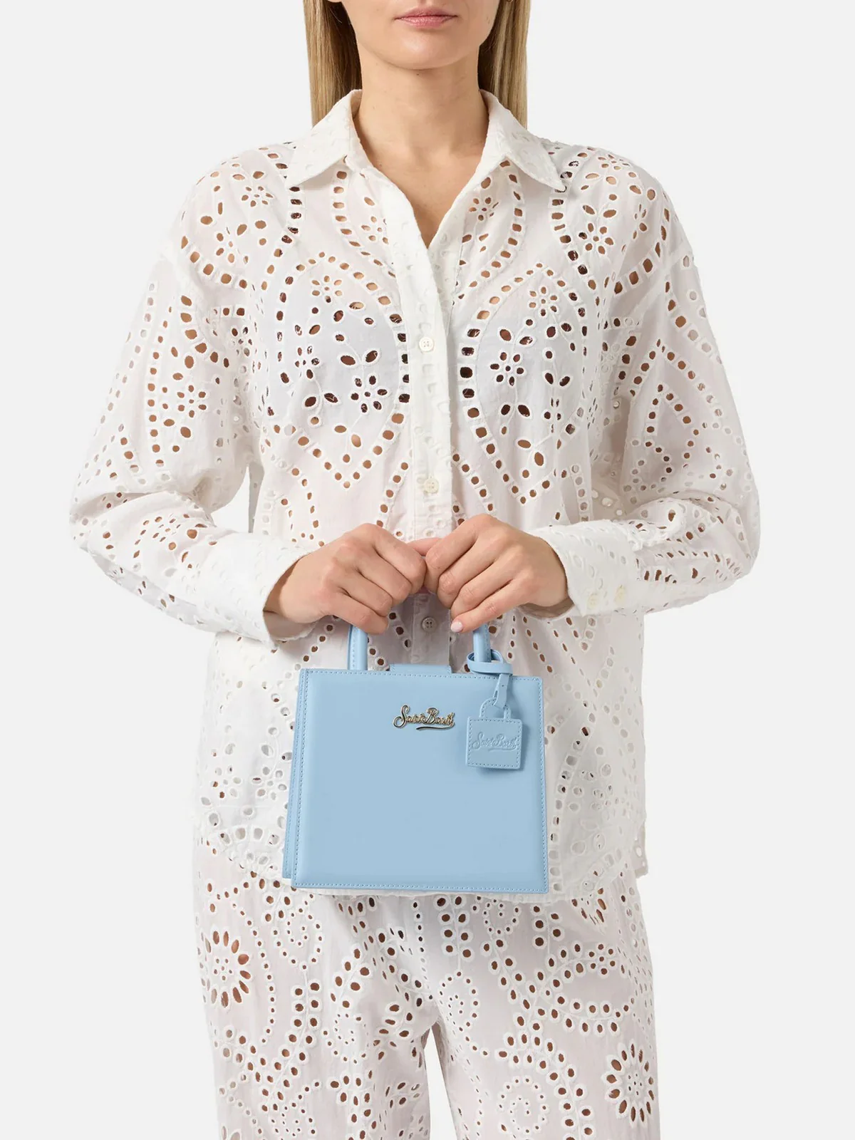 MC2 SAINT BARTH Borsa Donna  SHOP BAG MINI 00002L LEATHER 31 - Image 2