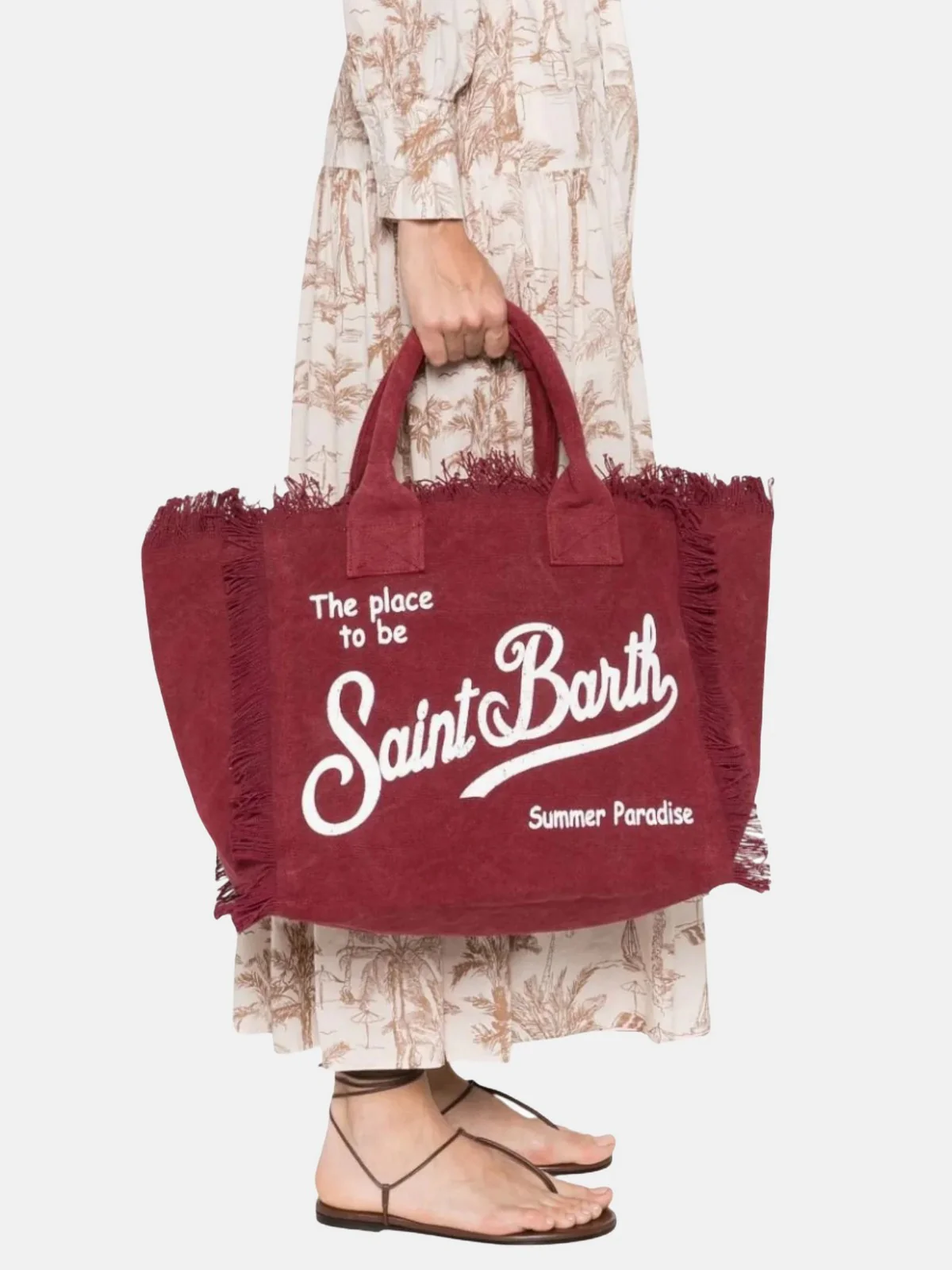 MC2 SAINT BARTH Borsa Donna  VANITY 00171L 45 BORDEAUX - Image 2