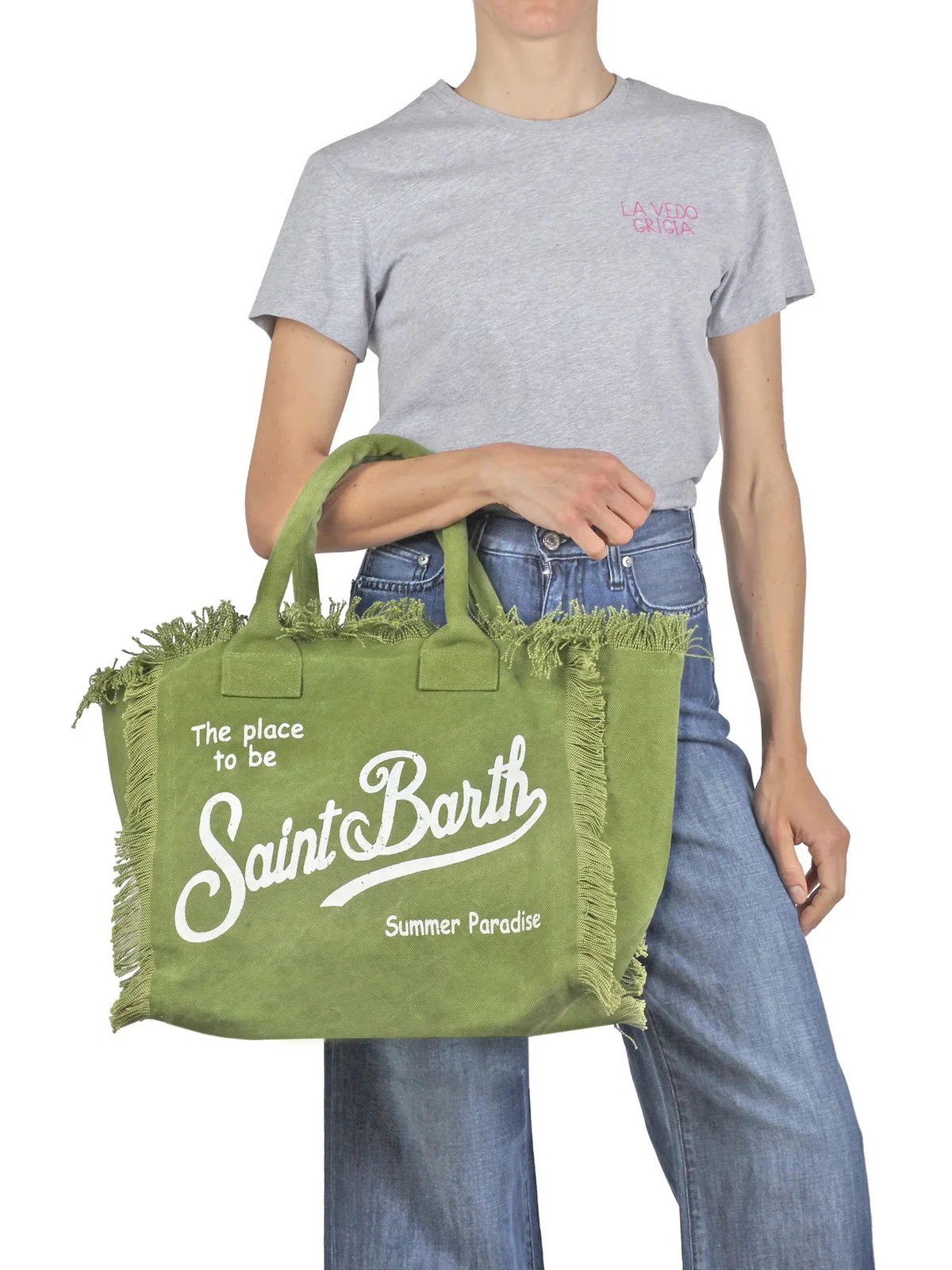 MC2 SAINT BARTH Borsa Donna VANITY 00270F Verde - Image 4