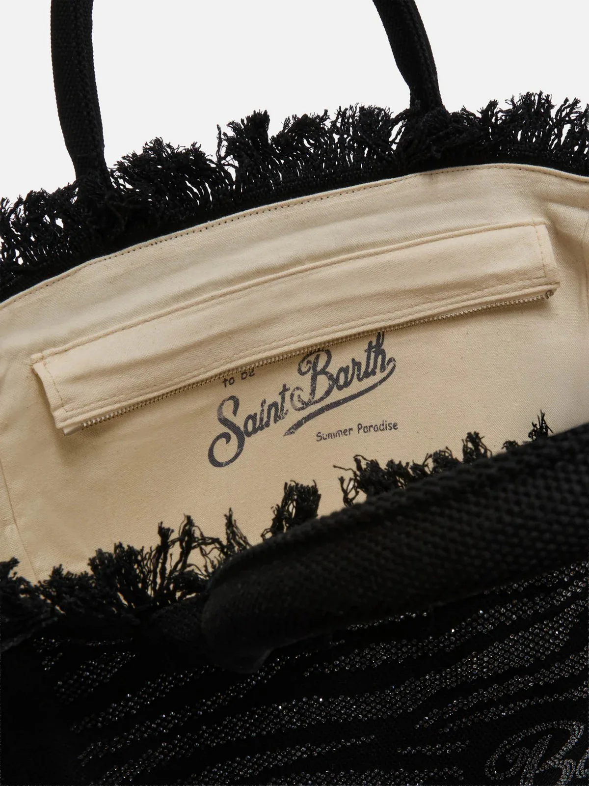 MC2 SAINT BARTH Borsa Donna  VANITY 00271L STRASS ZEBRA 1000 - Image 4