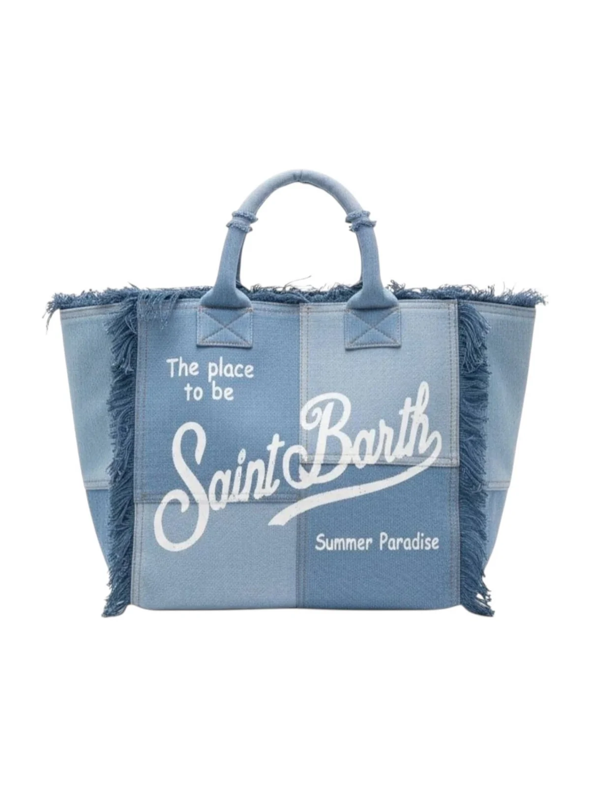 MC2 SAINT BARTH Borsa Donna VANITY 00402L DENIM PATCHWORK