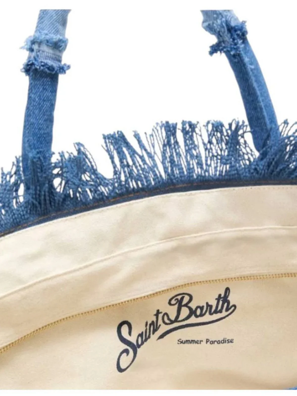MC2 SAINT BARTH Borsa Donna VANITY 00402L DENIM PATCHWORK - Image 4