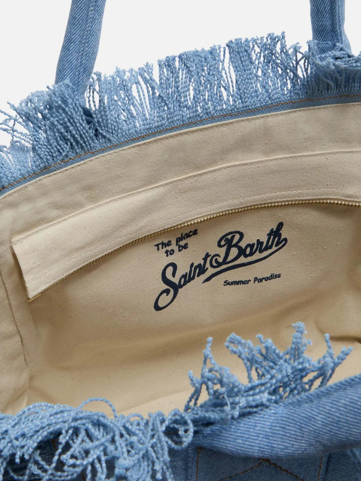 MC2 SAINT BARTH Borsa Donna  VANITY 00426L DENIM LIGHT - Image 3
