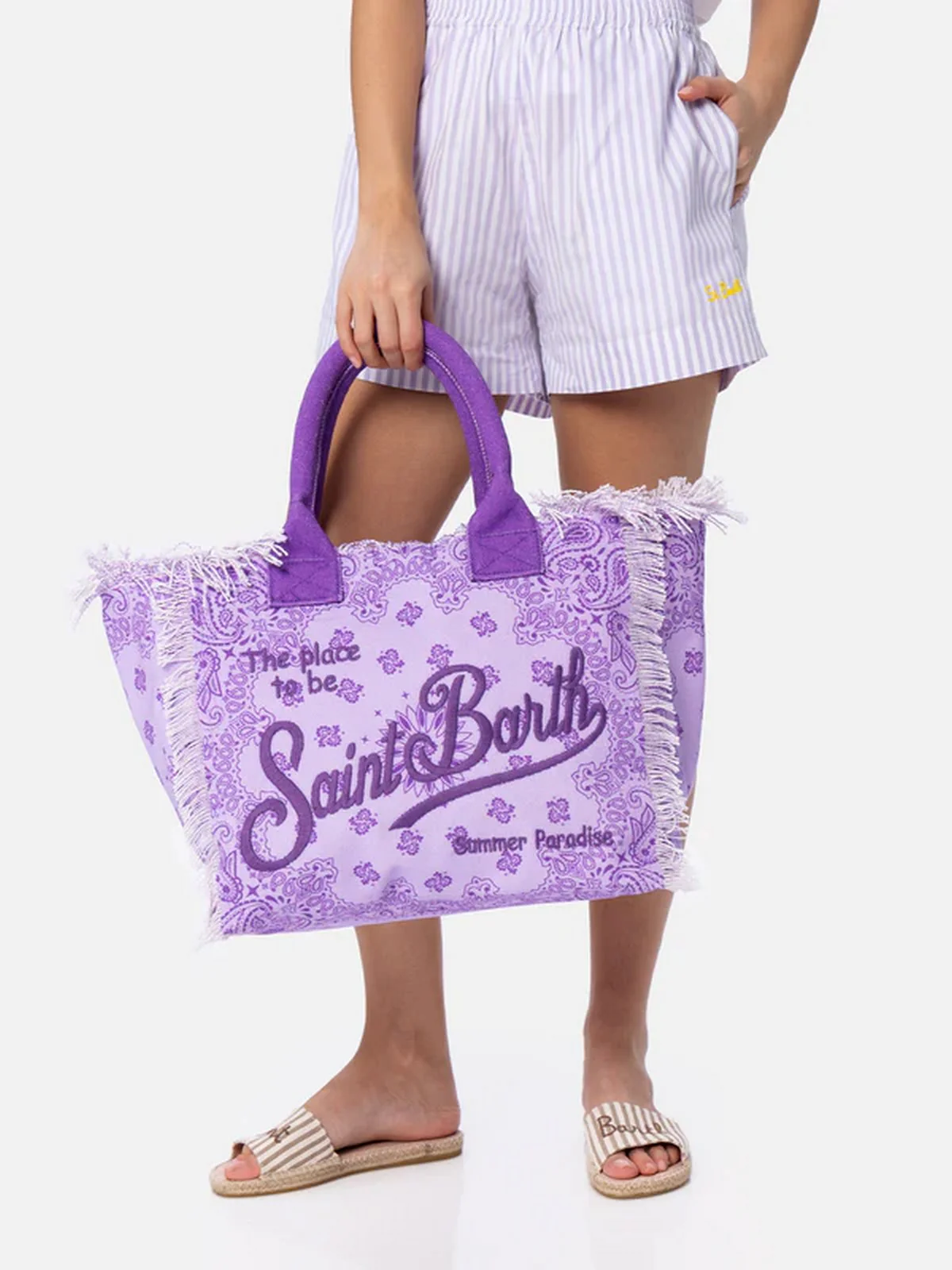 MC2 SAINT BARTH Borsa Donna  VANITY 01037F Viola - Image 5