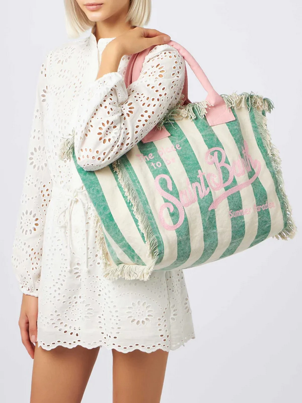 MC2 SAINT BARTH Borsa Donna VANITY 01211F Verde - Image 5