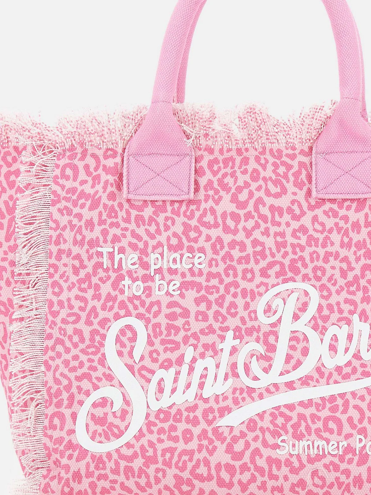 MC2 SAINT BARTH Borsa Donna  VANITY 01355H PASTEL LEOPARD 21 - Image 3