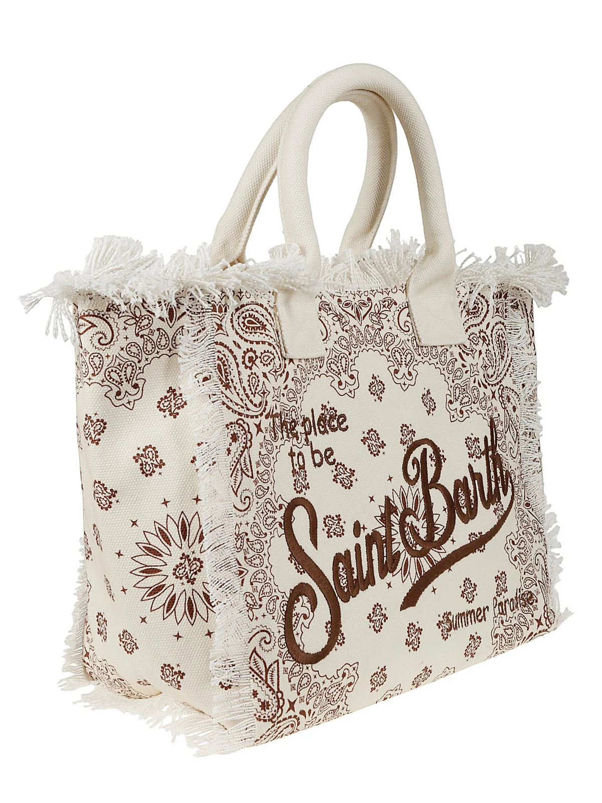 MC2 SAINT BARTH Borsa Donna  VANITY 01544H BANDANNA ROUND 10 EMB - Image 3