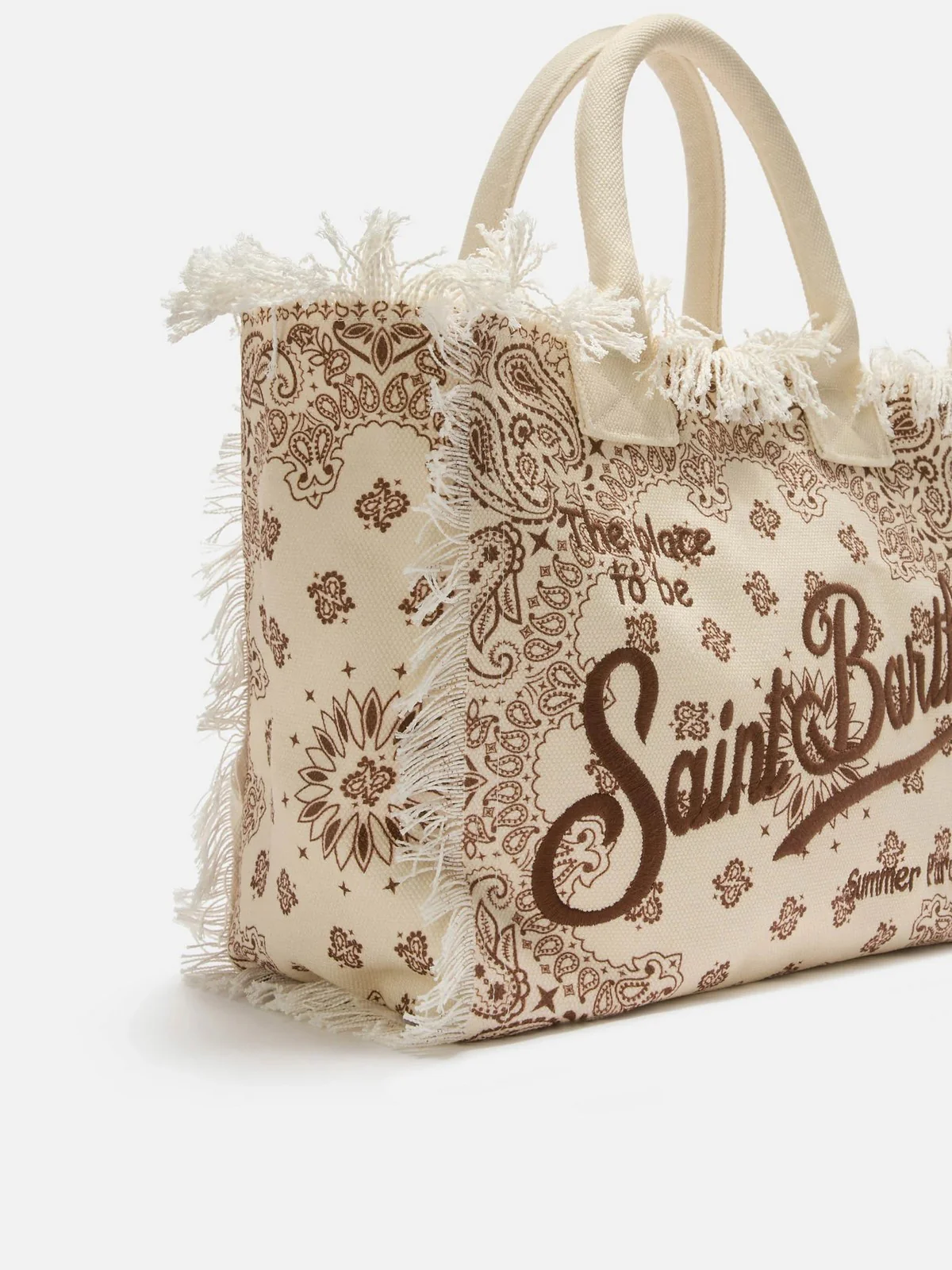 MC2 SAINT BARTH Borsa Donna  VANITY 02565L BANDANNA ROUND 10 EMB - Image 4
