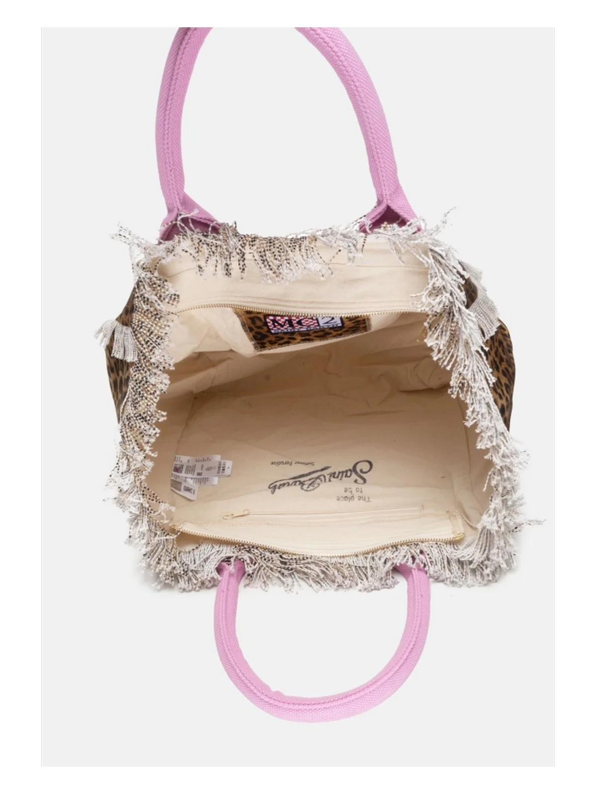 MC2 SAINT BARTH Borsa Donna  VANITY 02591L SAND LEOPARD 0021 - Image 6