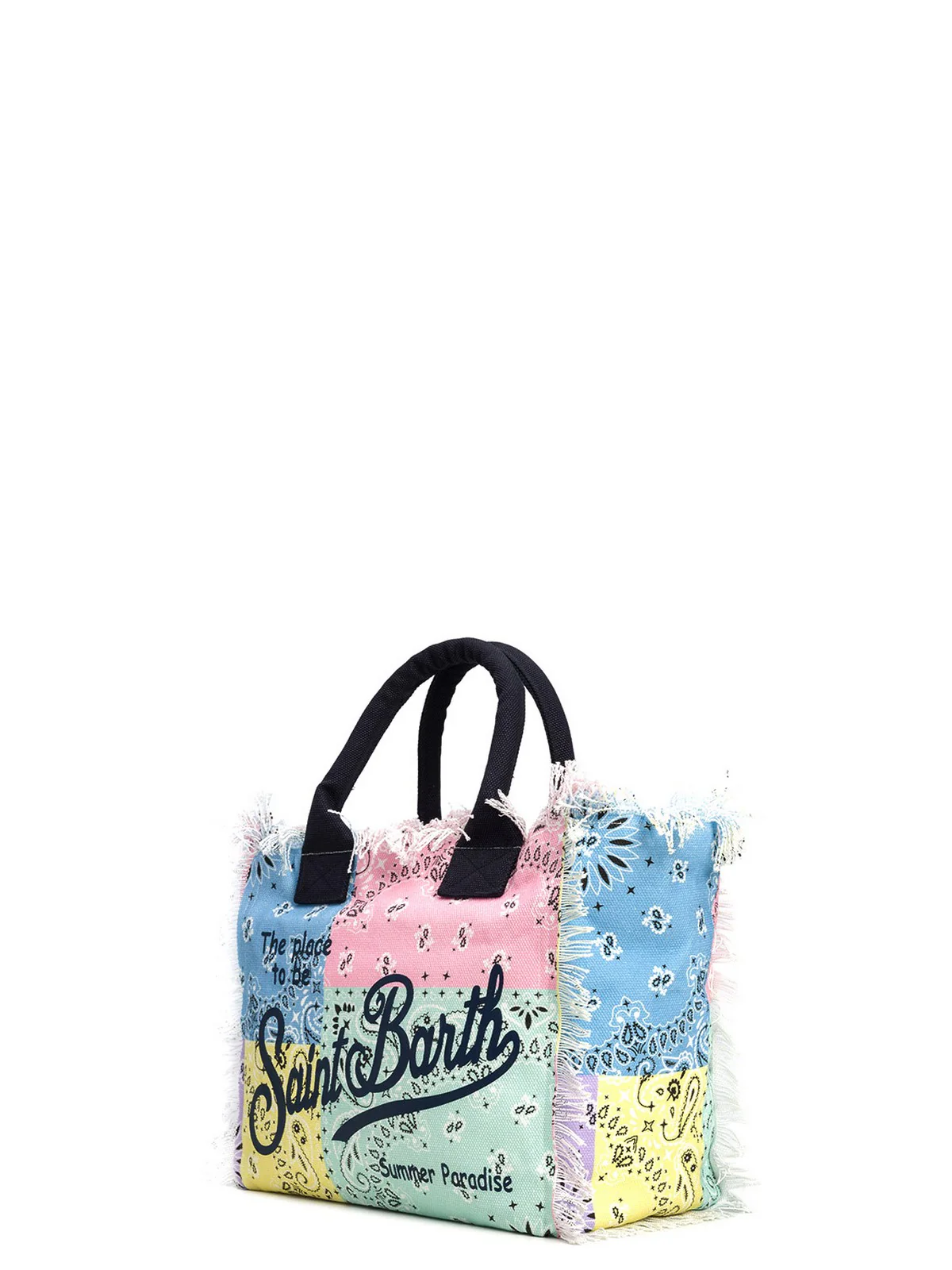MC2 SAINT BARTH Borsa Donna VANITY 03277L BANDANNA ROUND COLOR - Image 2