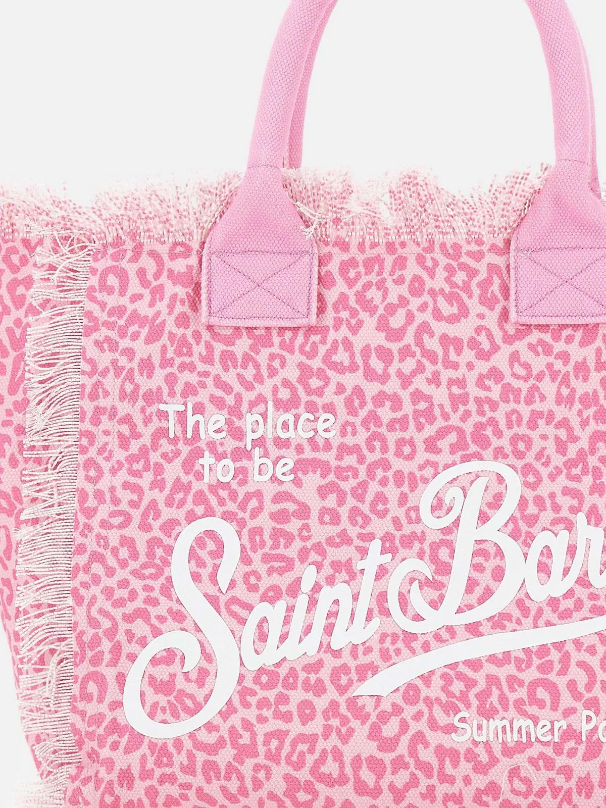 MC2 SAINT BARTH Borsa Donna  VANITY 03479L PASTEL LEOPARD 21 - Image 3