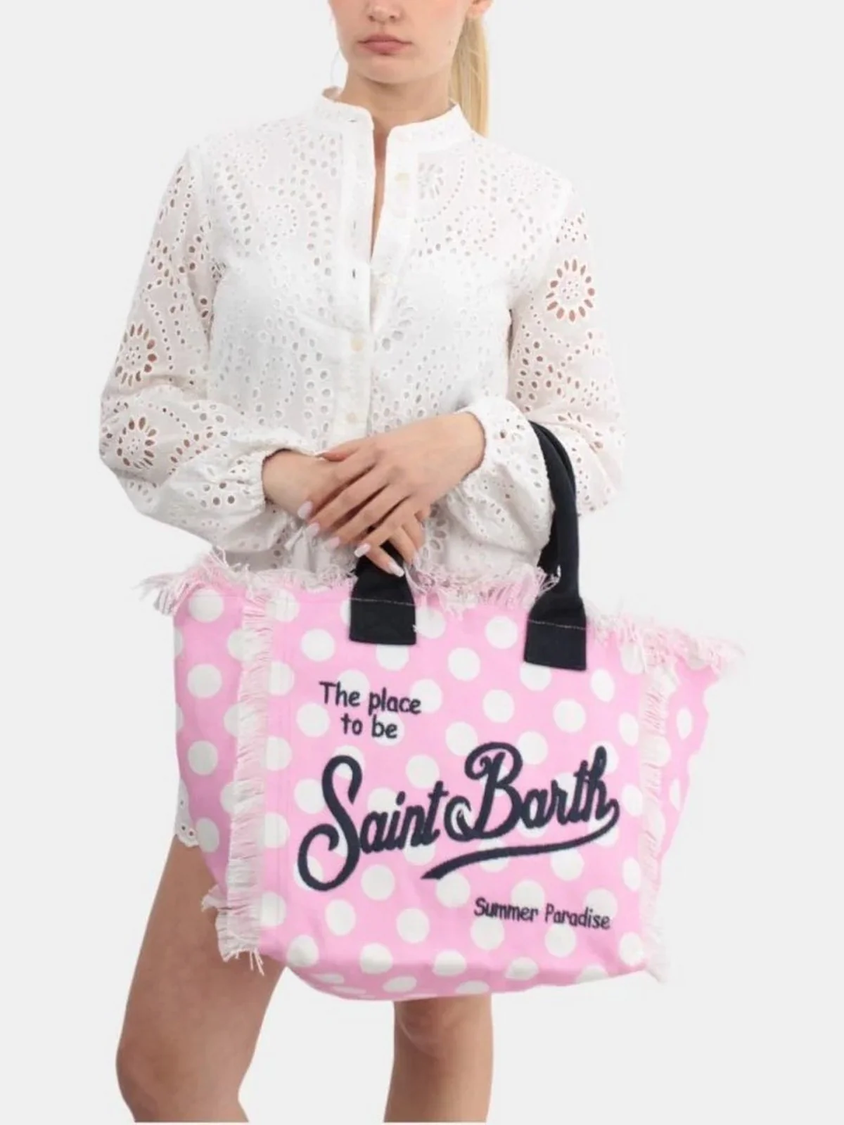 MC2 SAINT BARTH Borsa Donna VANITY 05759F Rosa - Image 3