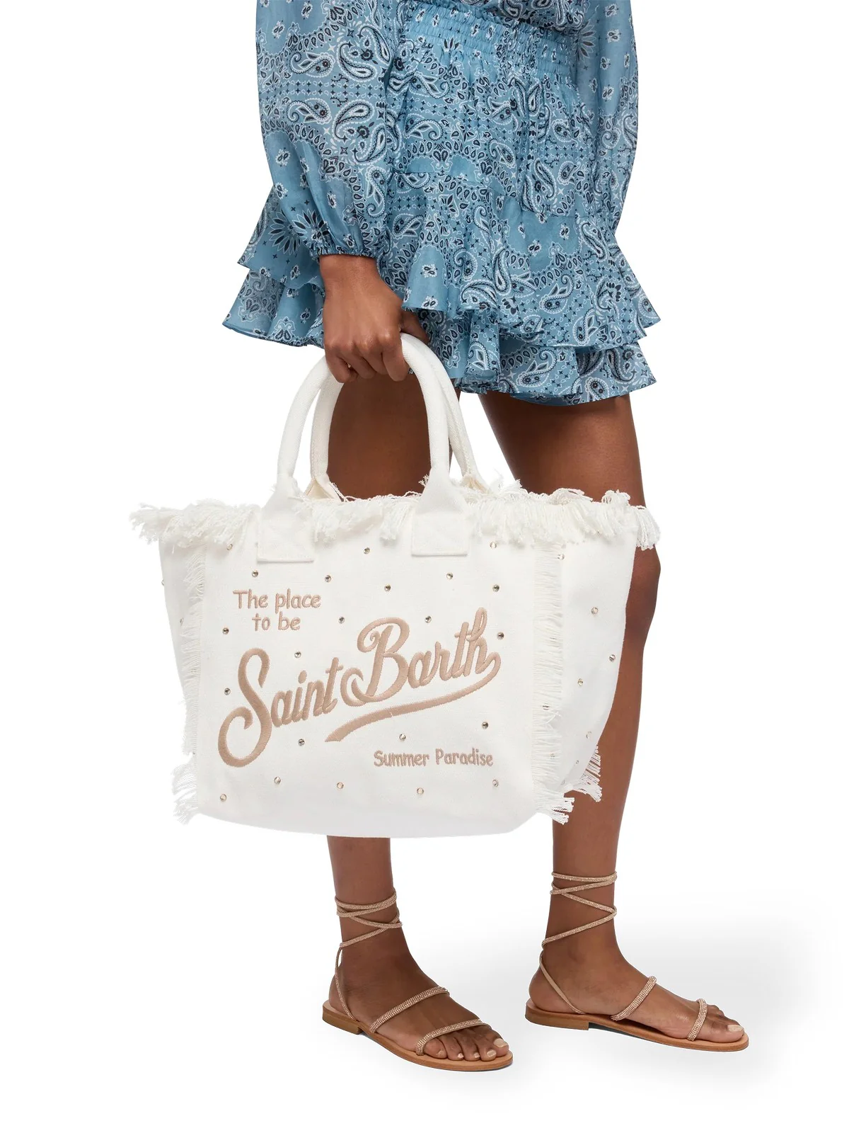 MC2 SAINT BARTH Borsa Donna  VANITY 06653H STRASS BIG 1011 EMB - Image 5