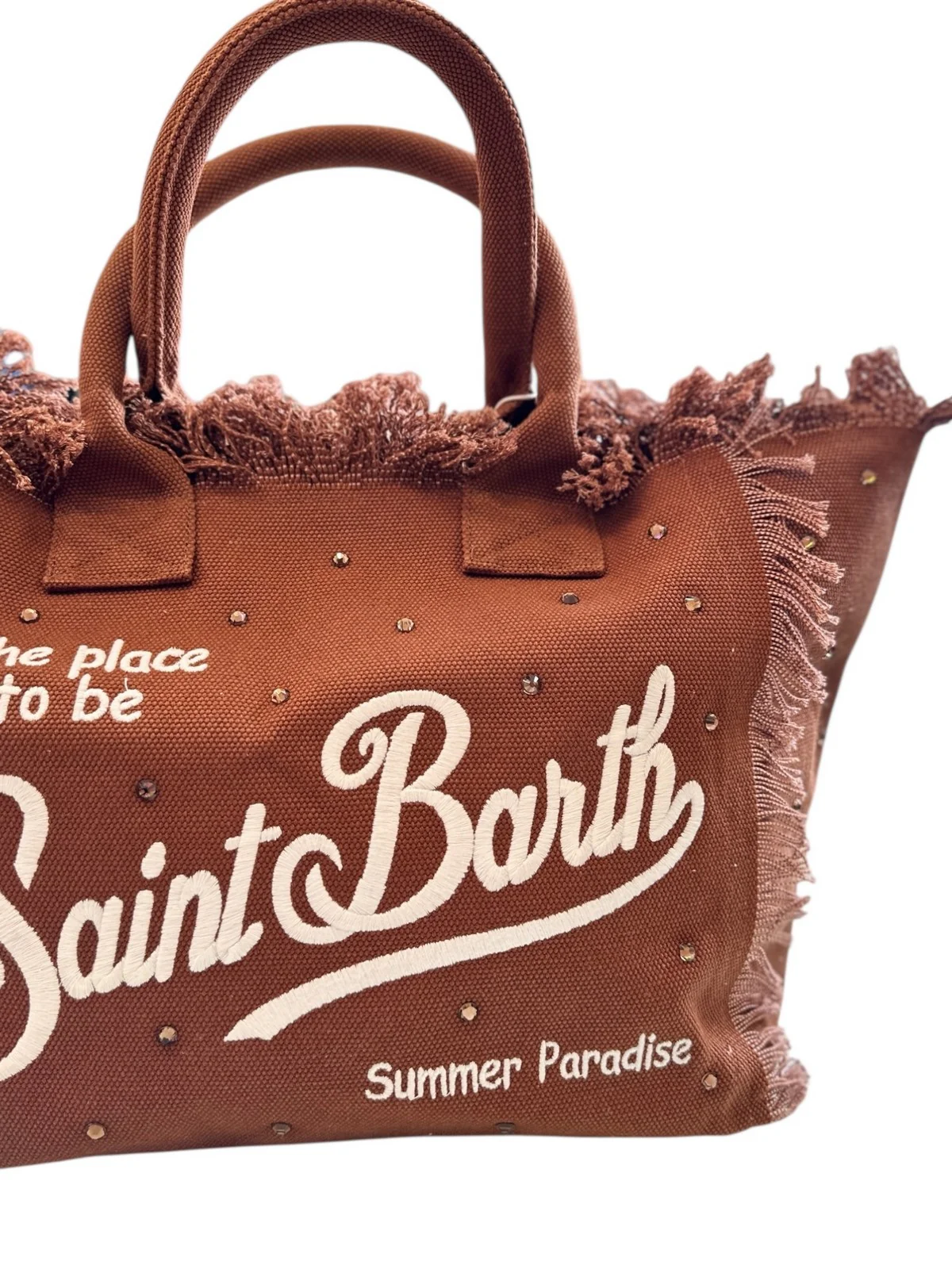 MC2 SAINT BARTH Borsa Donna  VANITY 06654H STRASS BIG 1910 EMB - Image 2