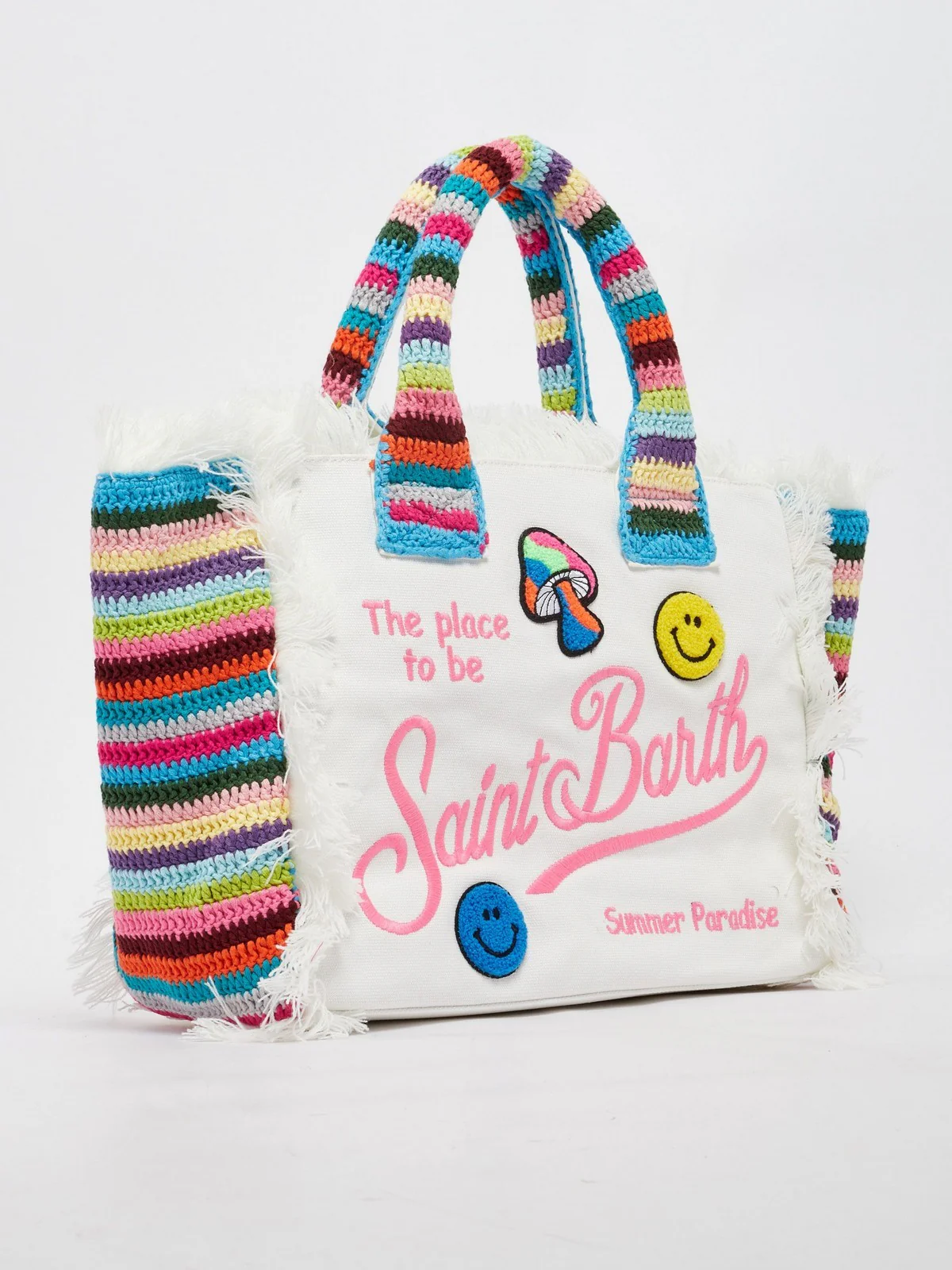 MC2 SAINT BARTH Borsa Donna VANITY 07688D Bianco - Image 4