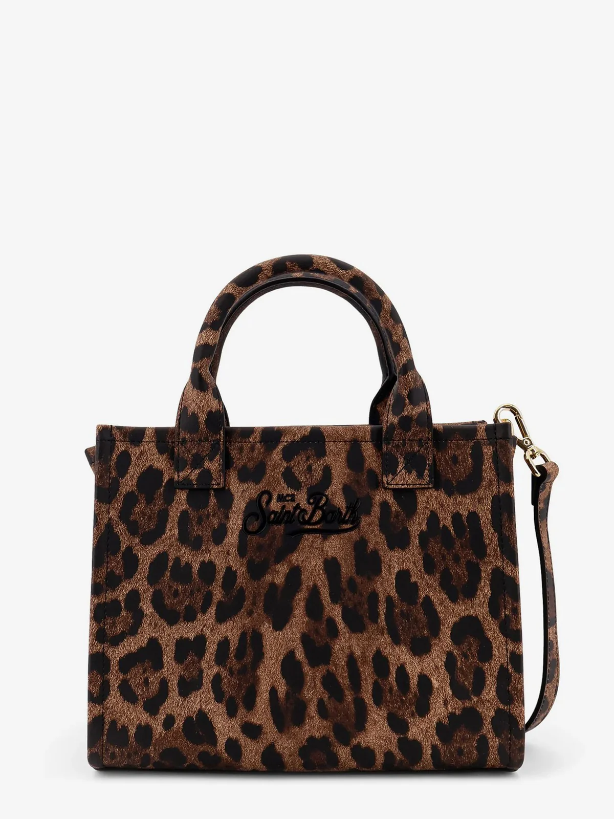 MC2 SAINT BARTH Borsa Donna VANITY BAG MIDI 00761I PRINTED LEOPARD LEATHER 12 - Image 3
