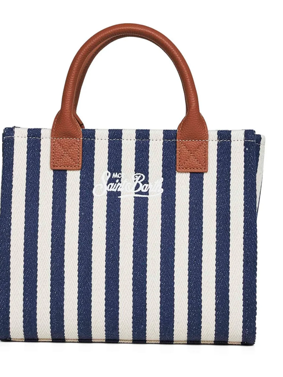MC2 SAINT BARTH Borsa Donna  VANITY BAG MIDI 01789L BLU - Image 3