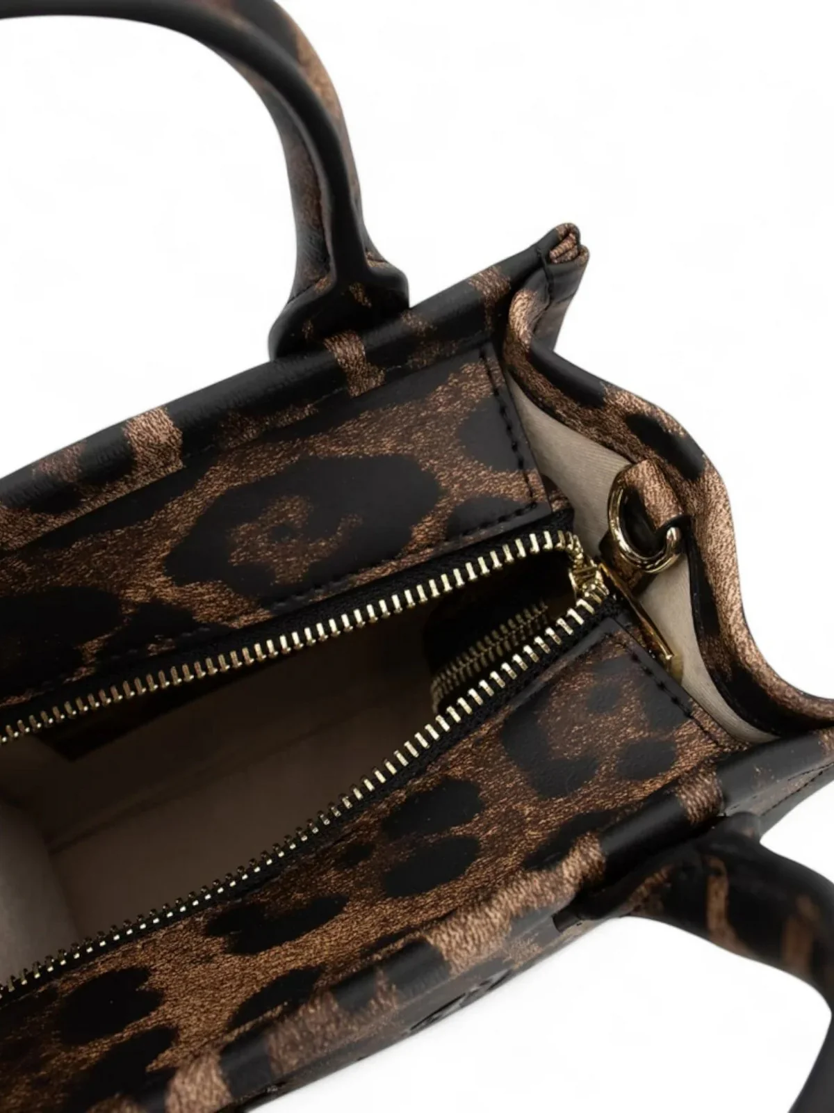 MC2 SAINT BARTH Borsa Donna  VANITY BAG MINI 00761I PRINTED LEOPARD LEATHER 12 - Image 3