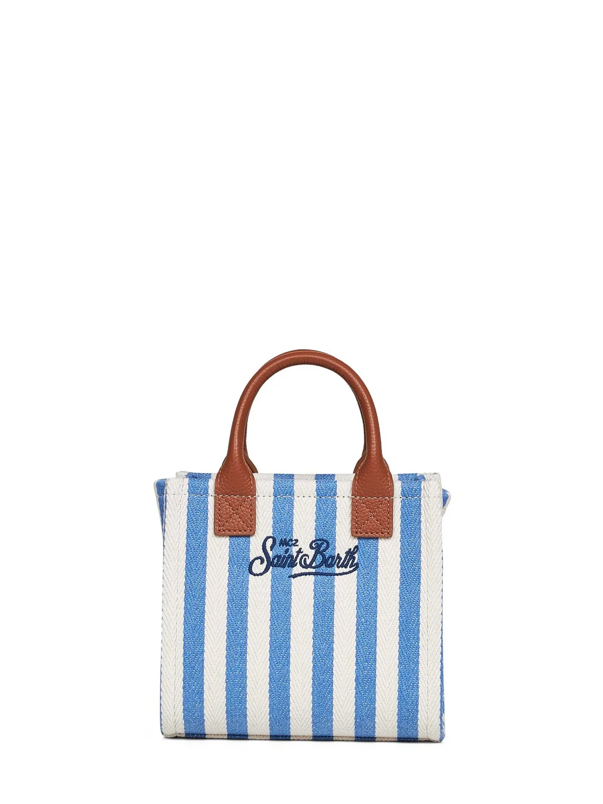 MC2 SAINT BARTH Borsa Donna  VANITY BAG MINI 01787L AZZURRO - Image 3