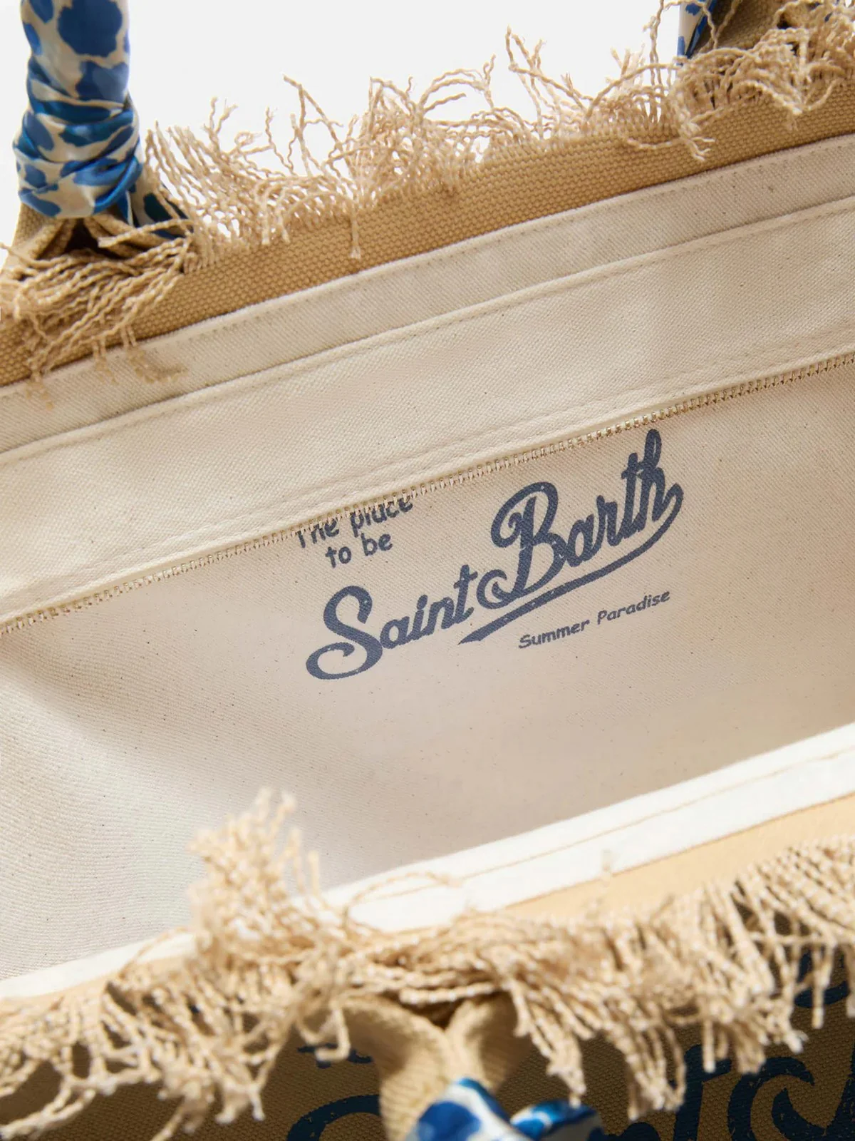 MC2 SAINT BARTH Borsa Donna  VANITY FOULARD 09245L BLUE SAFARI 1136 - Image 2
