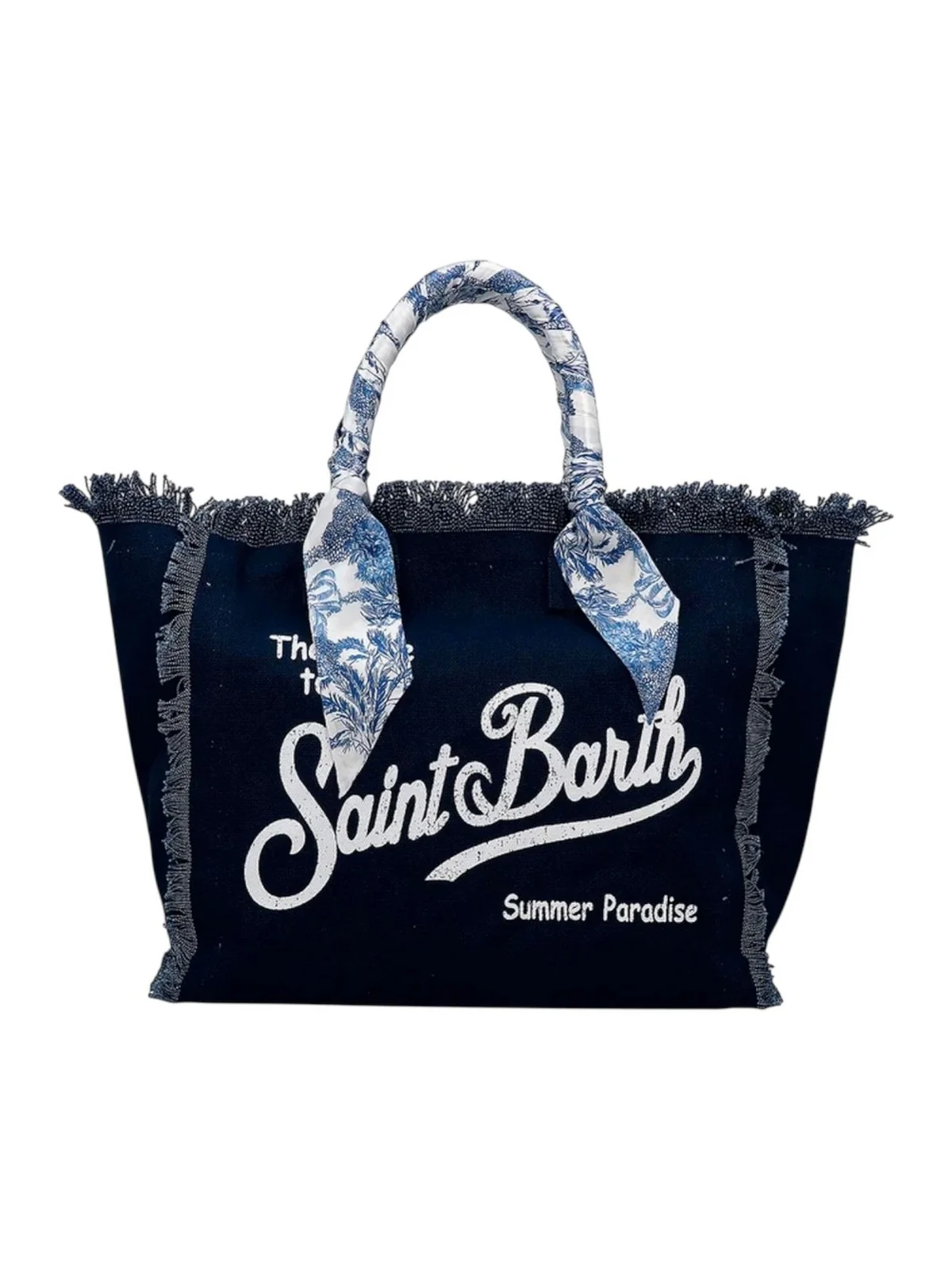 MC2 SAINT BARTH Borsa Donna VANITY FOULARD 09850L BLU