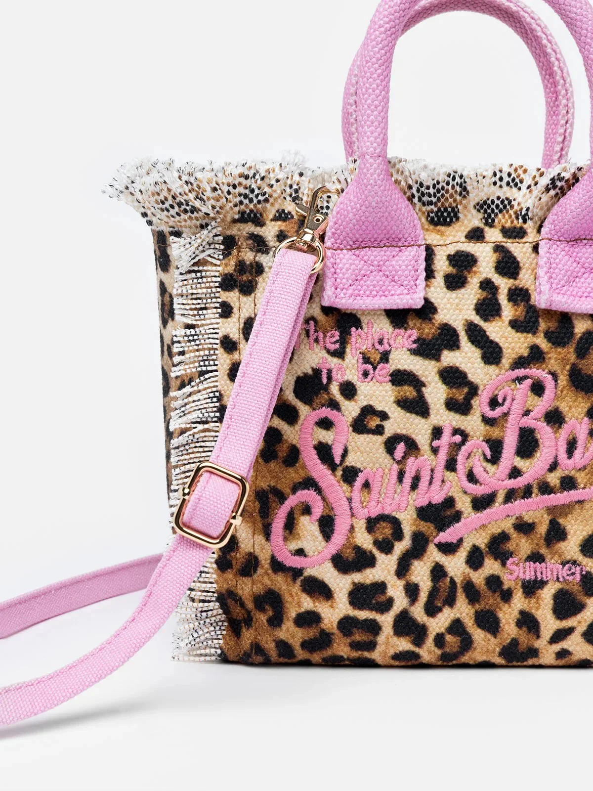MC2 SAINT BARTH Borsa Donna  VANITY MINI 01545H SAND LEOPARD 21 EMB - Image 2