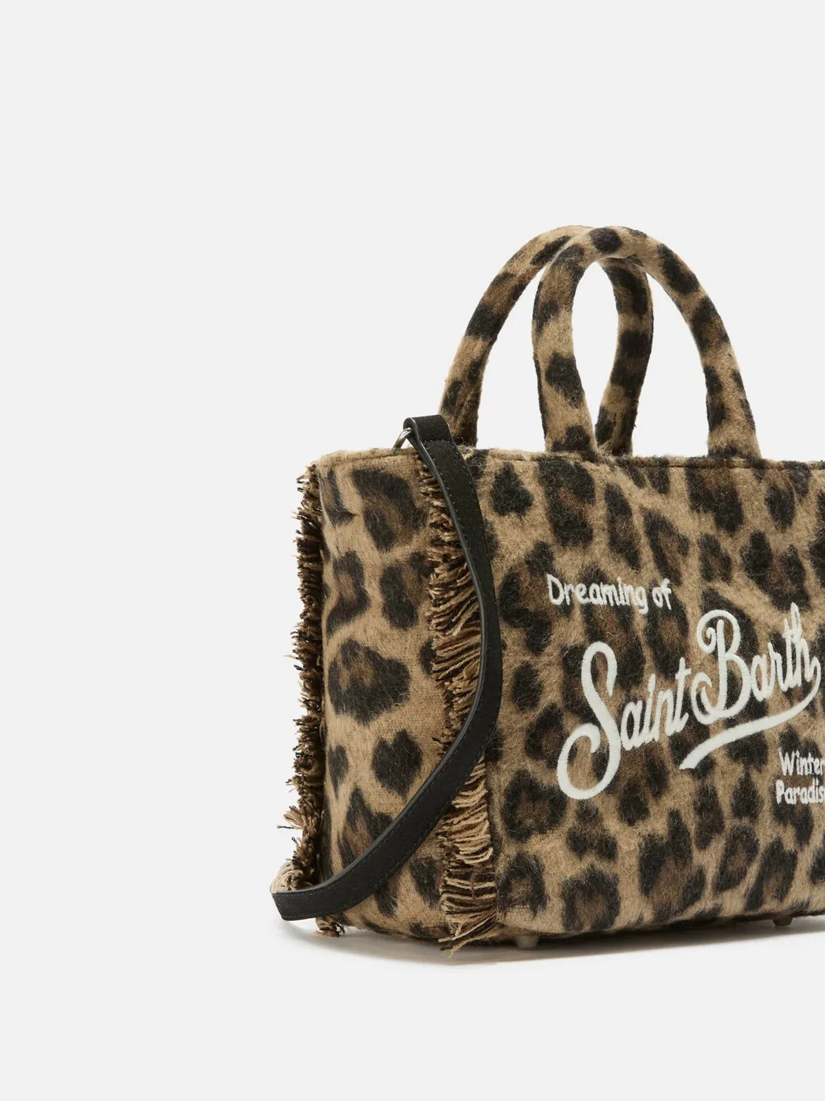 MC2 SAINT BARTH Borsa Donna  VANITY MINI FELT 00223I LEOPARD MIDI 18 EMB - Image 3