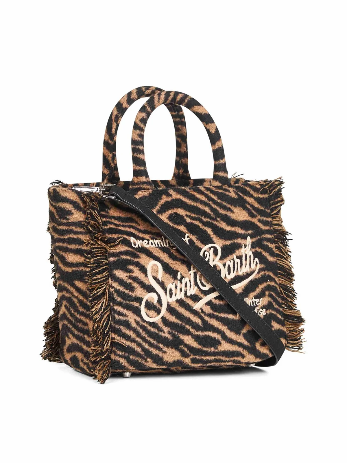 MC2 SAINT BARTH Borsa Donna  VANITY MINI FELT 01322I ZEBRA 18 EMB - Image 2