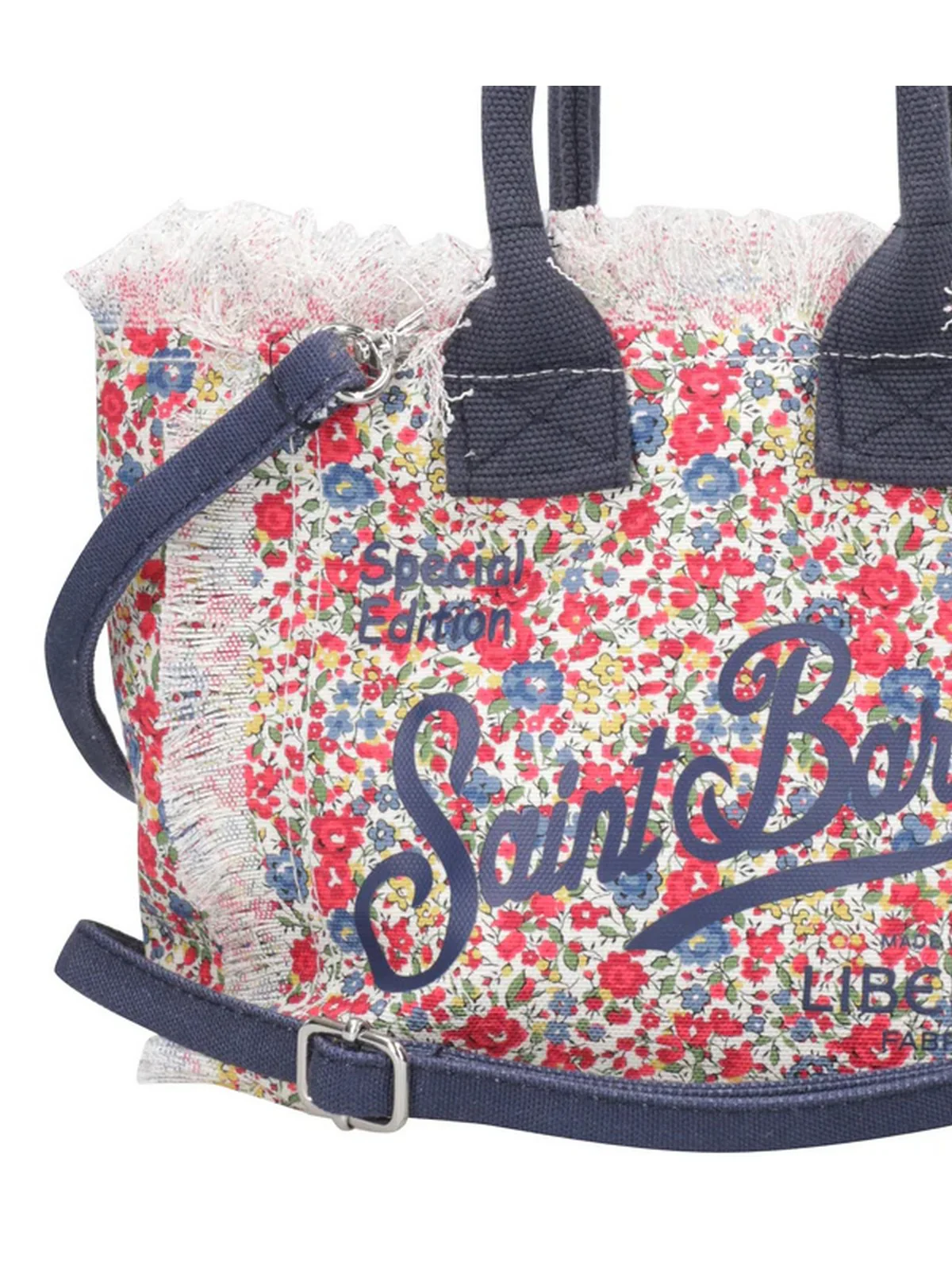 MC2 SAINT BARTH Borsa Donna  VANITY MINI LIBERTY 01423F Blu - Image 3