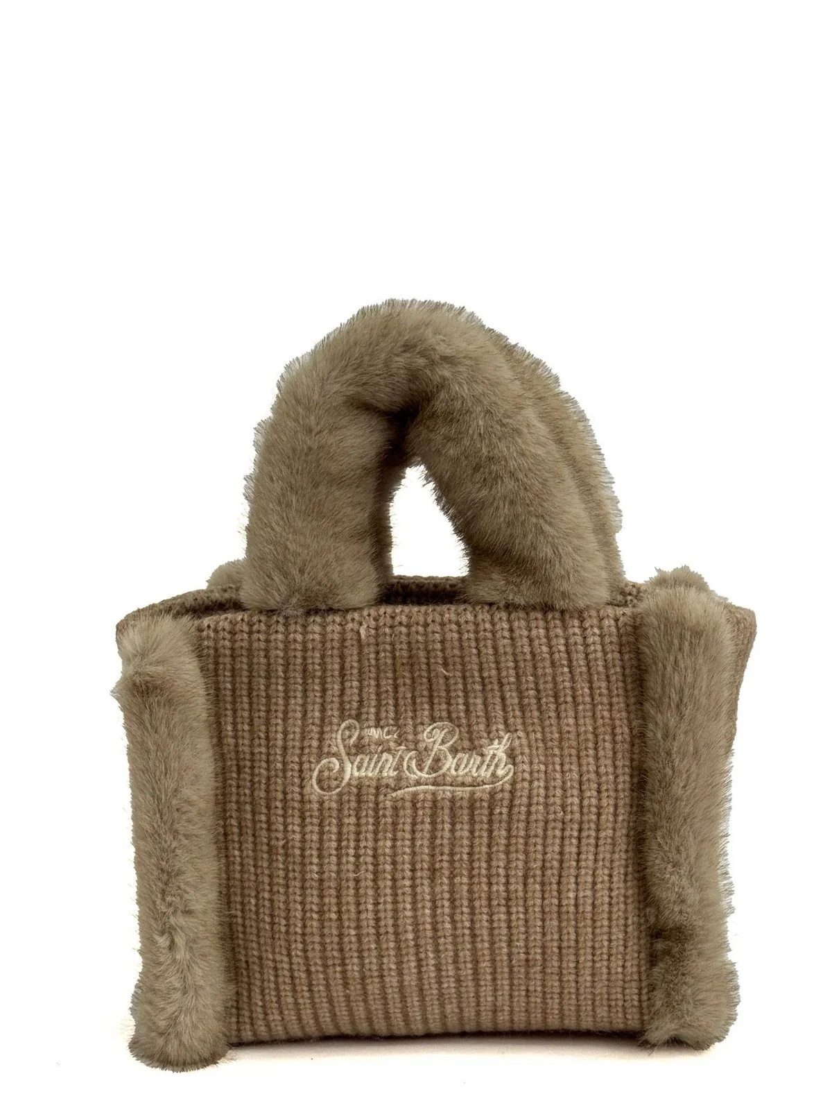 MC2 SAINT BARTH Borsa Donna  VANITY MINI SHEARLING RIB 00295I FUR 11 EMB - Image 3