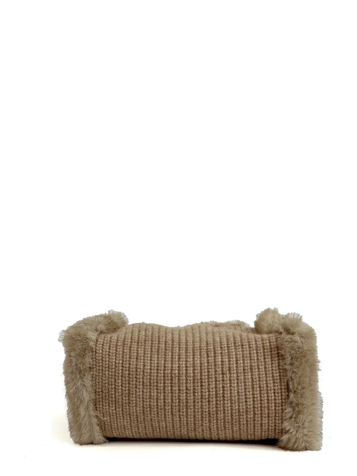 MC2 SAINT BARTH Borsa Donna  VANITY MINI SHEARLING RIB 00295I FUR 11 EMB - Image 4