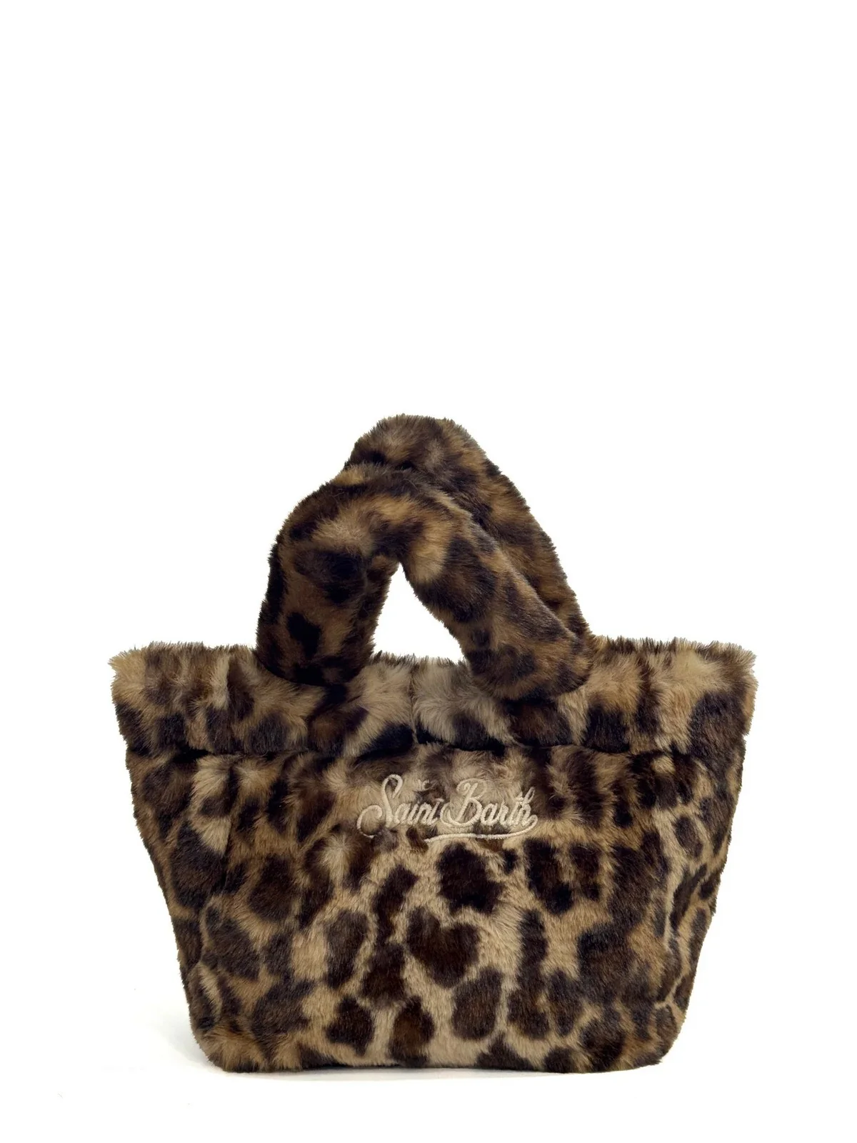MC2 SAINT BARTH Borsa Donna  VANITY MINI SOFT FUR 00291I LEOPARD 1910 EMB - Image 3
