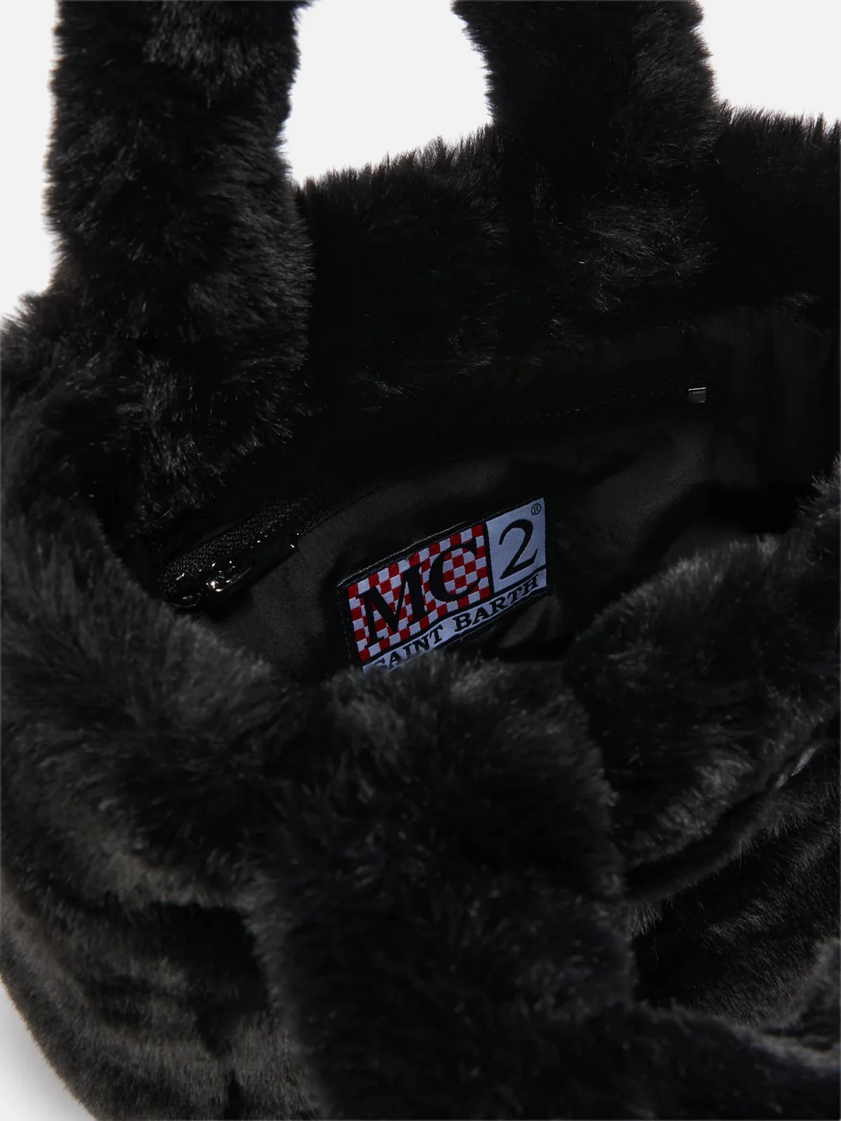 MC2 SAINT BARTH Borsa Donna VANITY MINI SOFT FUR 00292I 0015 EMB - Image 5